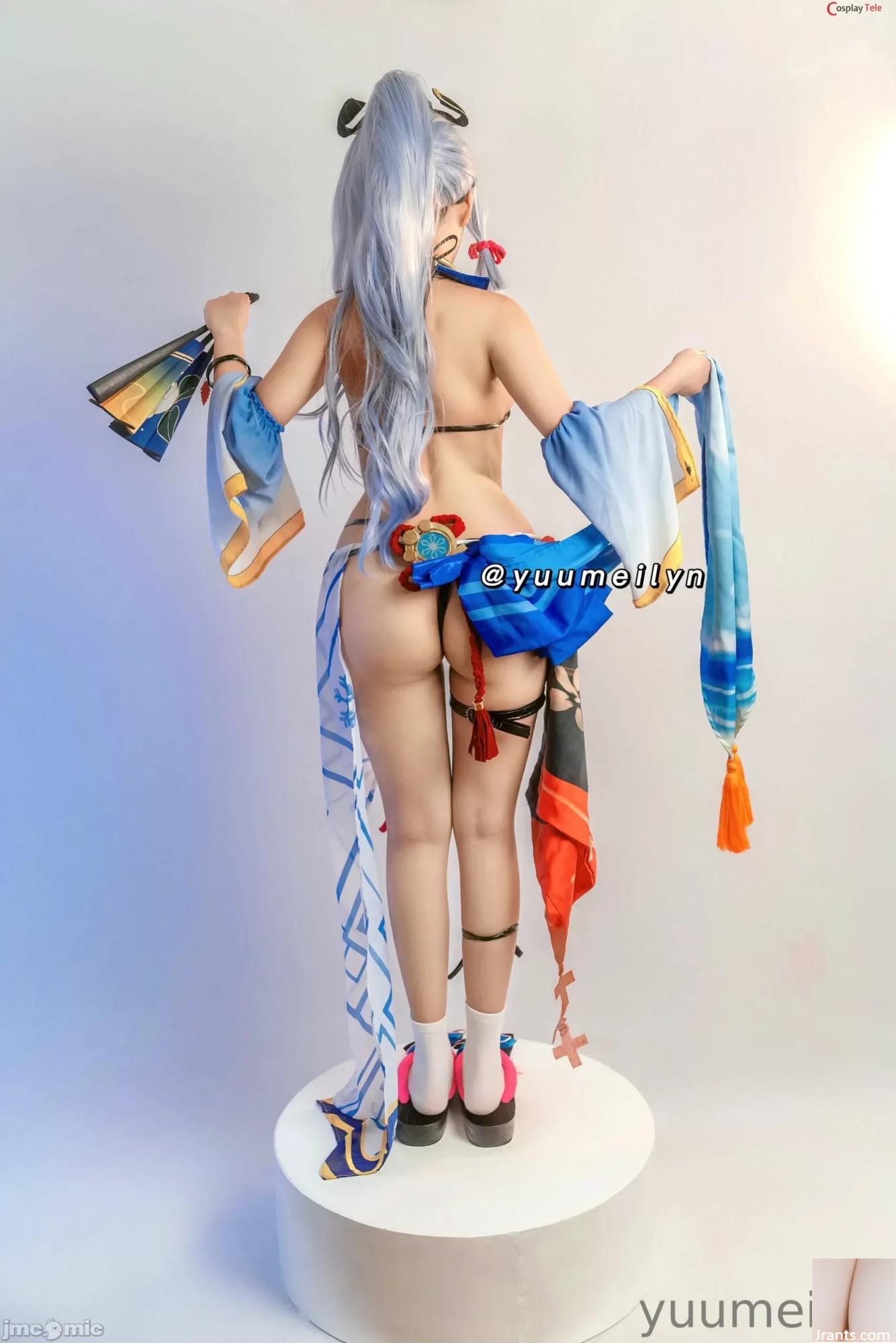 Meiilyn (yuumeilyn) cosplay Ayaka Kamisato – Genshin Impact (41P)