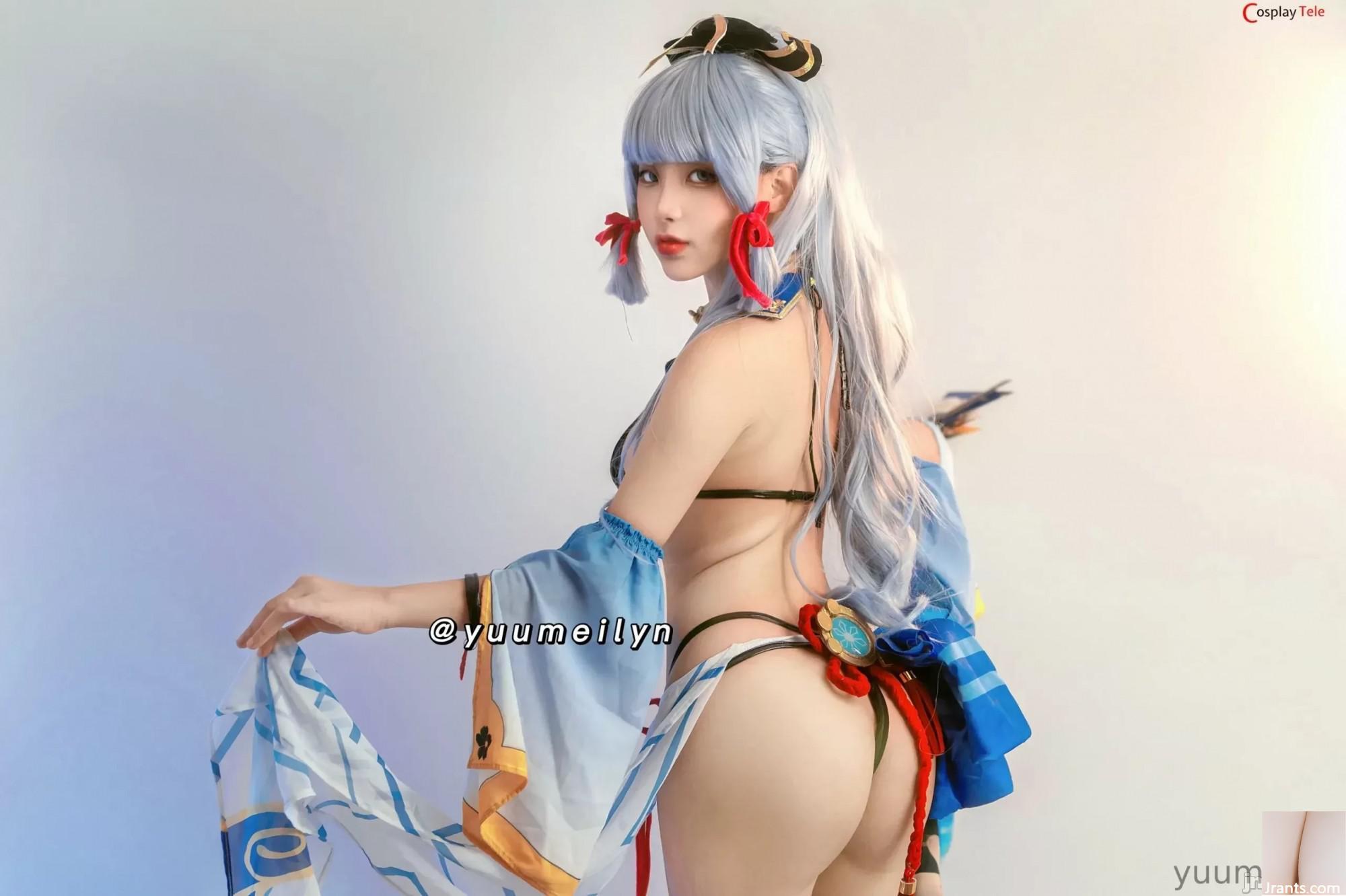 Meiilyn (yuumeilyn) cosplay Ayaka Kamisato – Genshin Impact (41P)