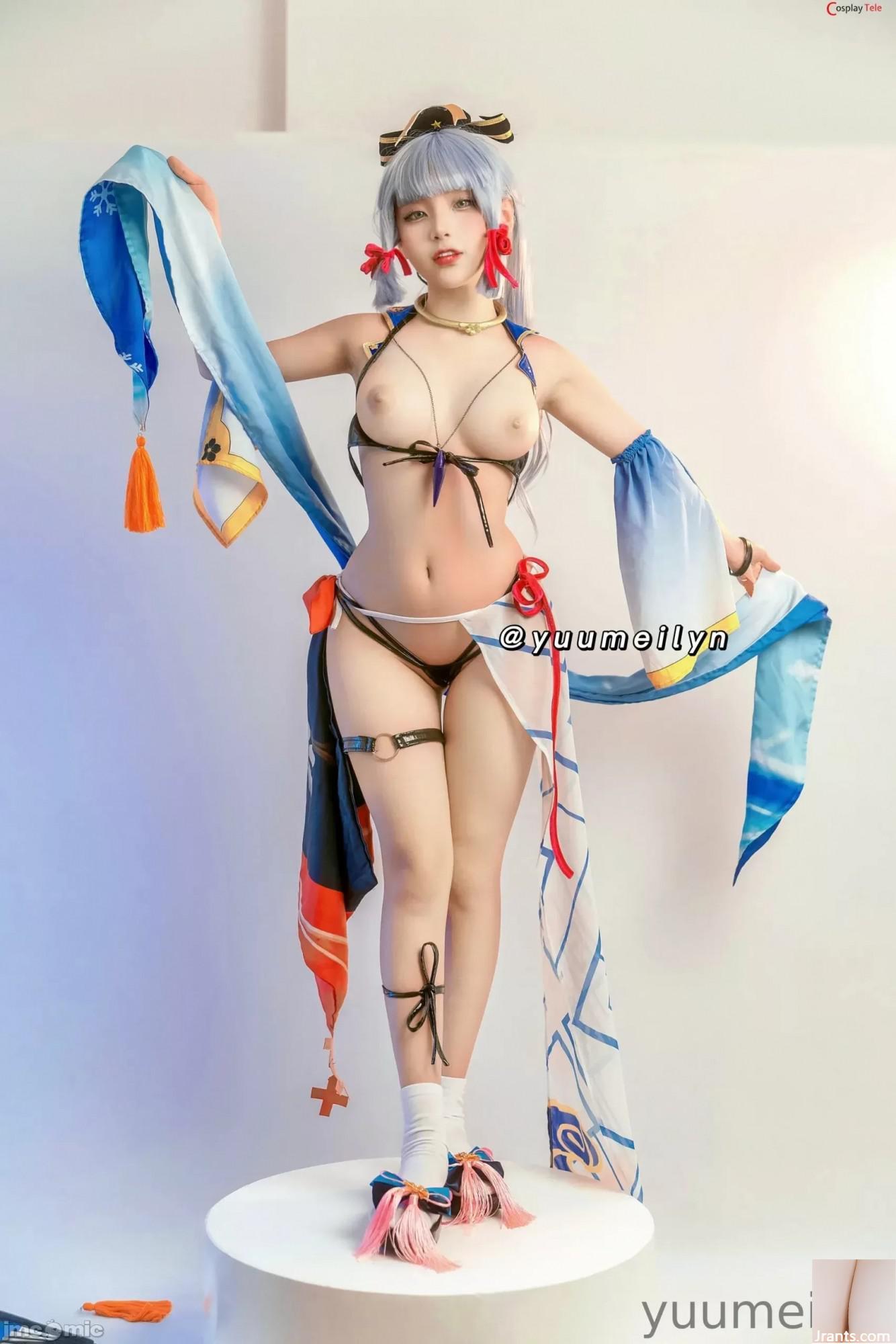 Meiilyn (yuumeilyn) Cosplay Ayaka Kamisato – Genshin Impact (41P)