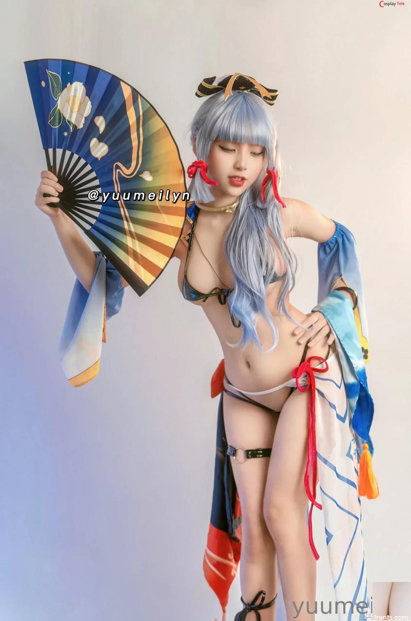 Meiilyn (yuumeilyn) cosplay Ayaka Kamisato – Genshin Impact (41P)