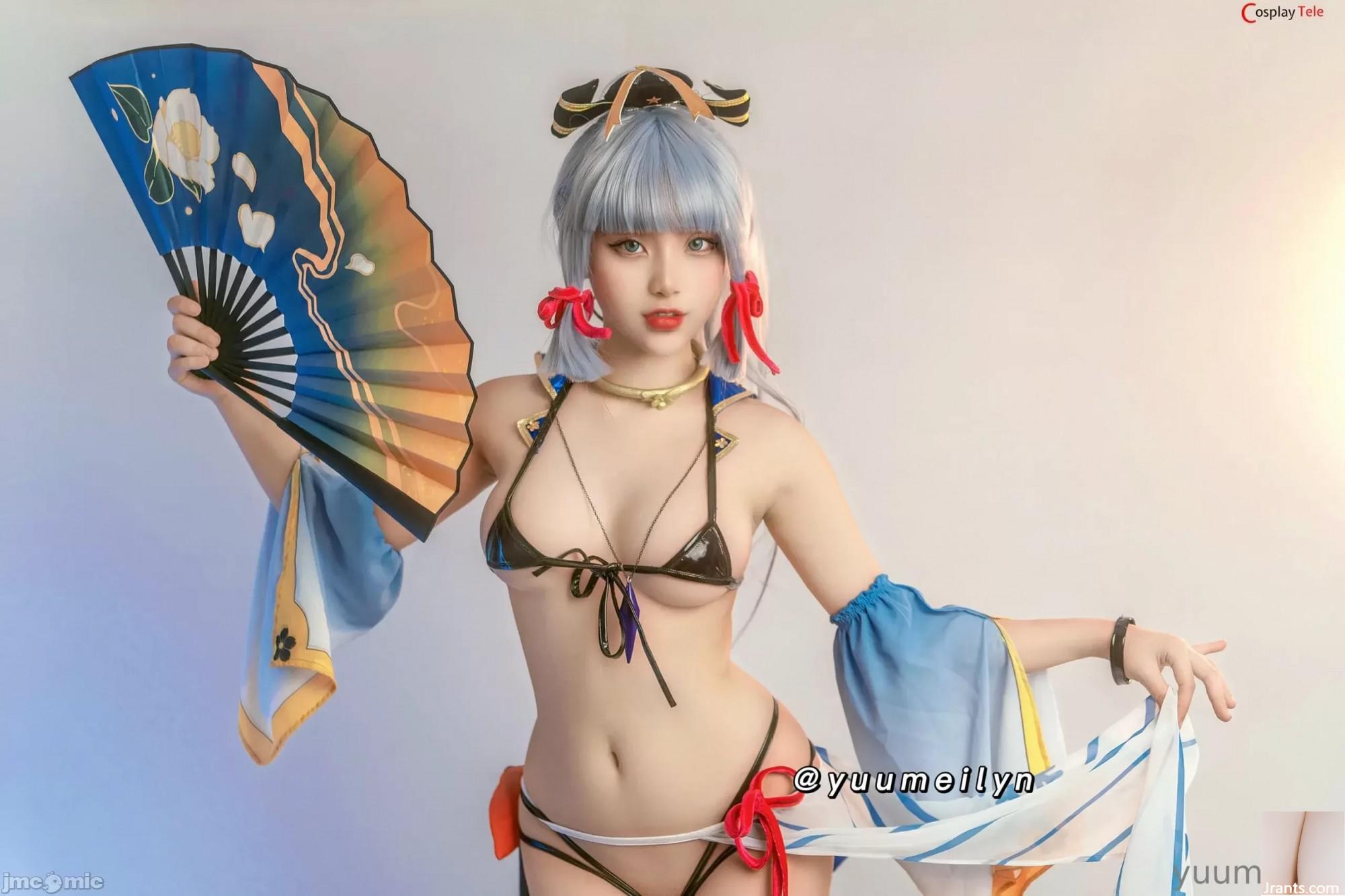 Meiilyn (yuumeilyn) cosplay Ayaka Kamisato – Genshin Impact (41P)