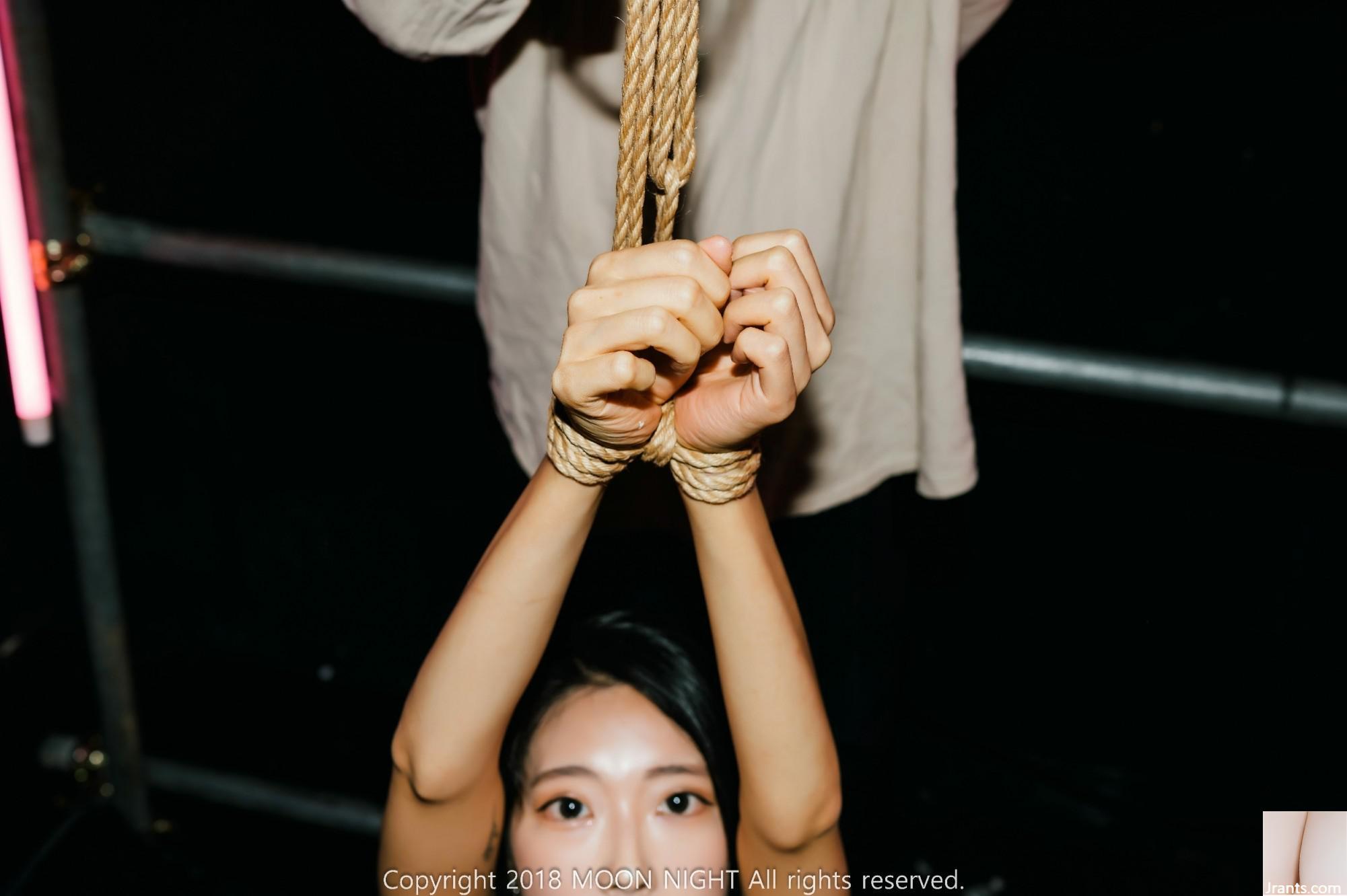 (Moon Night Snap) Mona – Bondage artistico del club SM (87P)