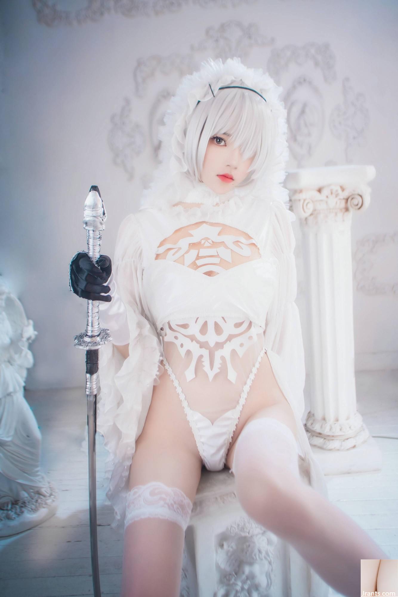 (Online-Sammlung) „2B Flower Marriage“ des Wohlfahrtsmädchens Sakura Tao Meow, VIP-exklusiv (73P)