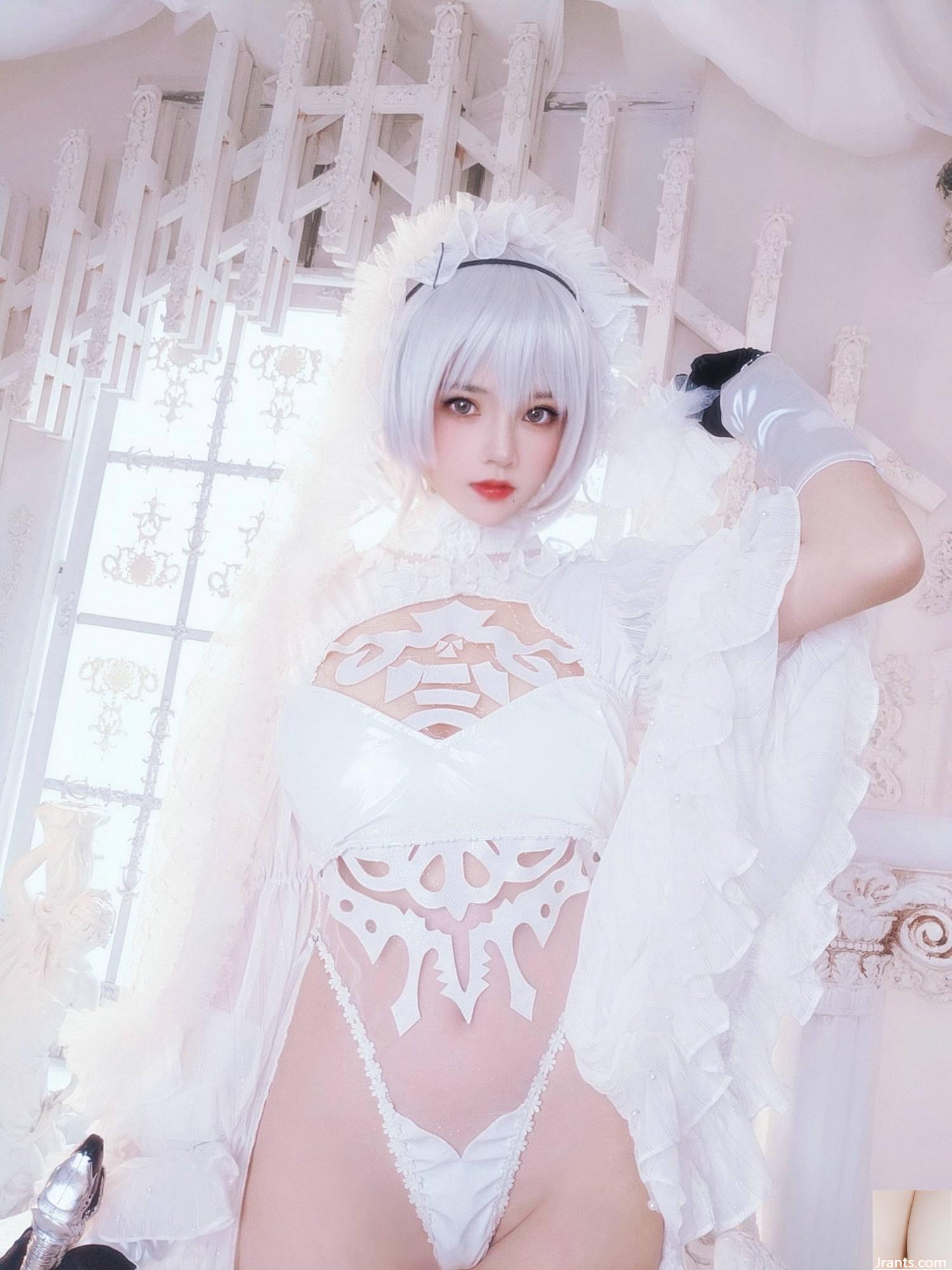 (Online-Sammlung) „2B Flower Marriage“ des Wohlfahrtsmädchens Sakura Tao Meow, VIP-exklusiv (73P)