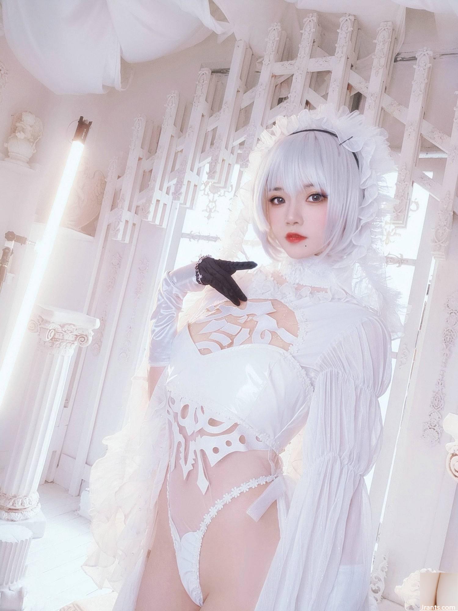 (Online-Sammlung) „2B Flower Marriage“ des Wohlfahrtsmädchens Sakura Tao Meow, VIP-exklusiv (73P)