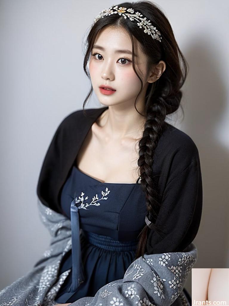 AI 생성 ~ xRica-Women in Hanbok, Korean