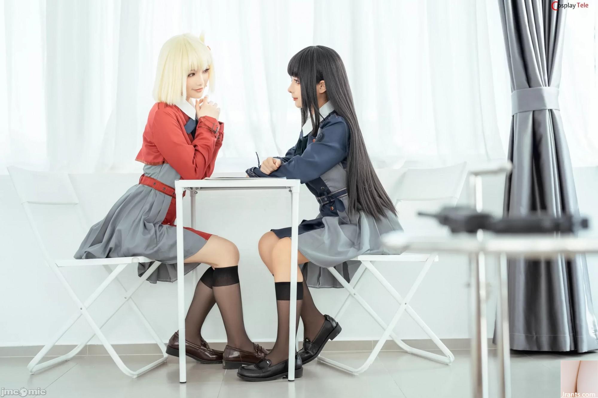 Chunmomo (蠢沫沫) et Taoliangazhai cosplay Chisato et Takina – Lycoris Recul (58P)