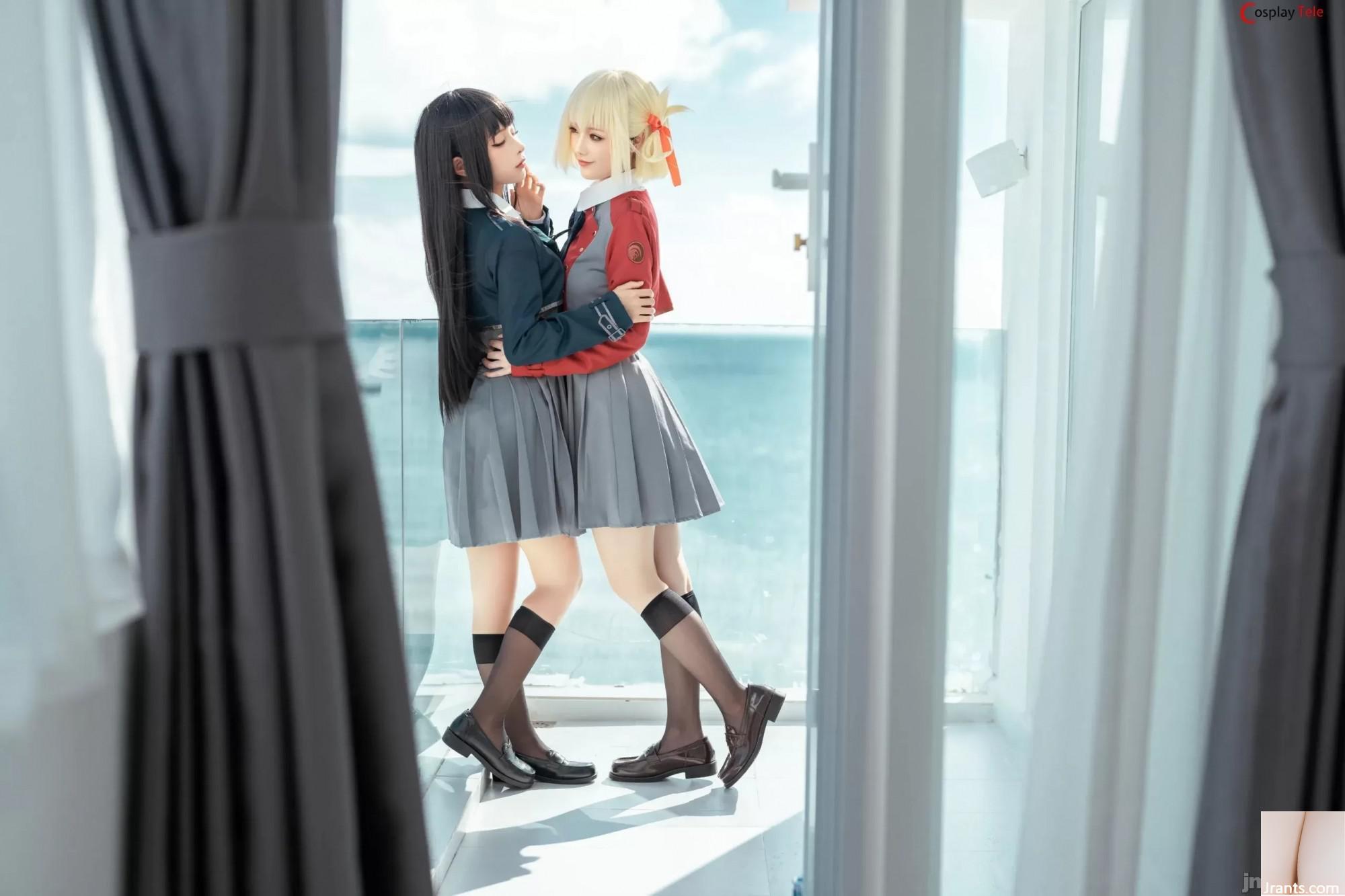 Chunmomo (蠢沫沫) et Taoliangazhai cosplay Chisato et Takina – Lycoris Recul (58P)