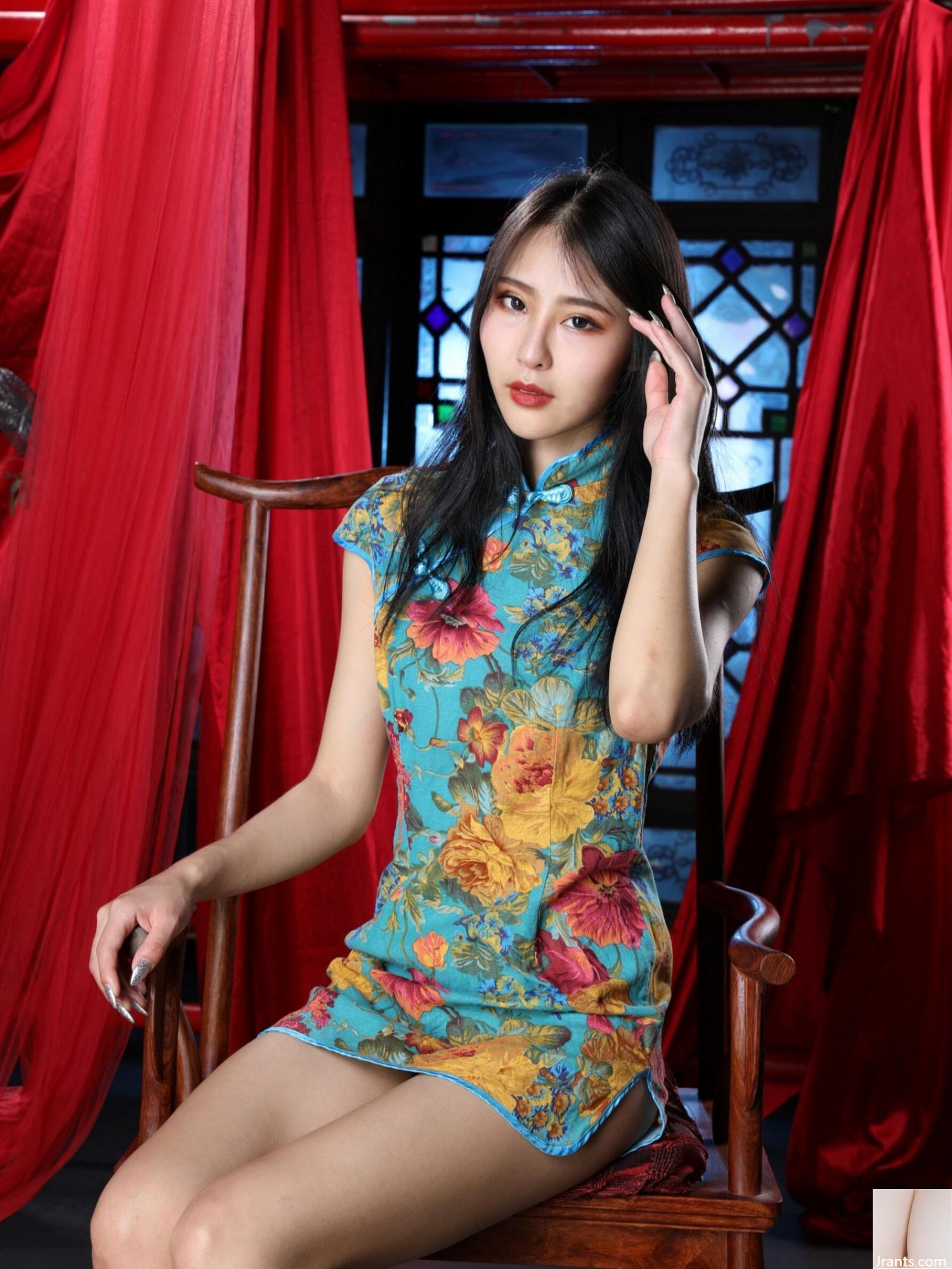 (Tir privé d&#39;un modèle chinois) Beau modèle &#8211; Lai Min beau modèle sans mosaïque bénéfice de tir privé « Ancient Cheongsam » (100P)