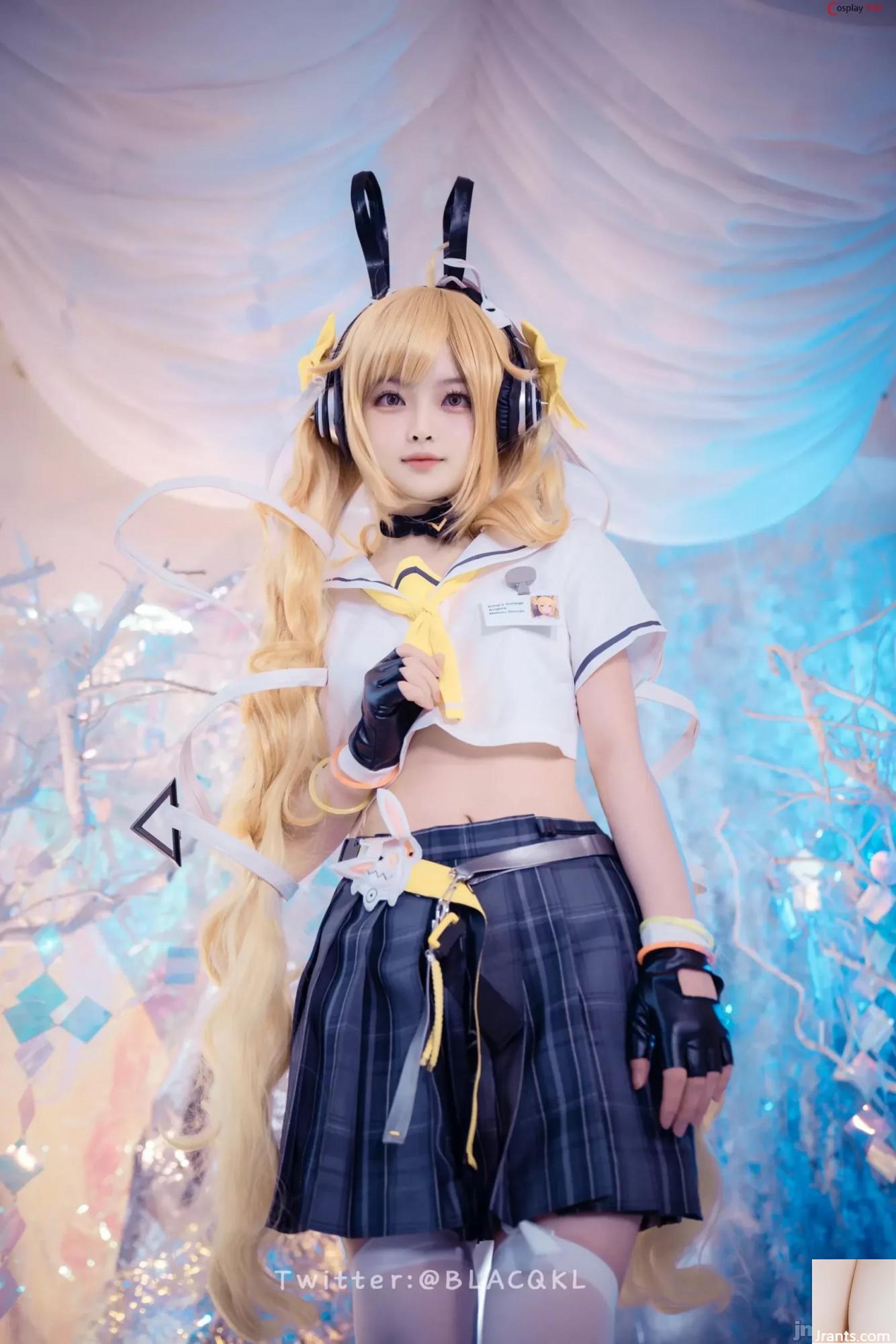 Blacqkl (Bai Li liebt Schokolade) Cosplay Angela – King of Glory (92P)