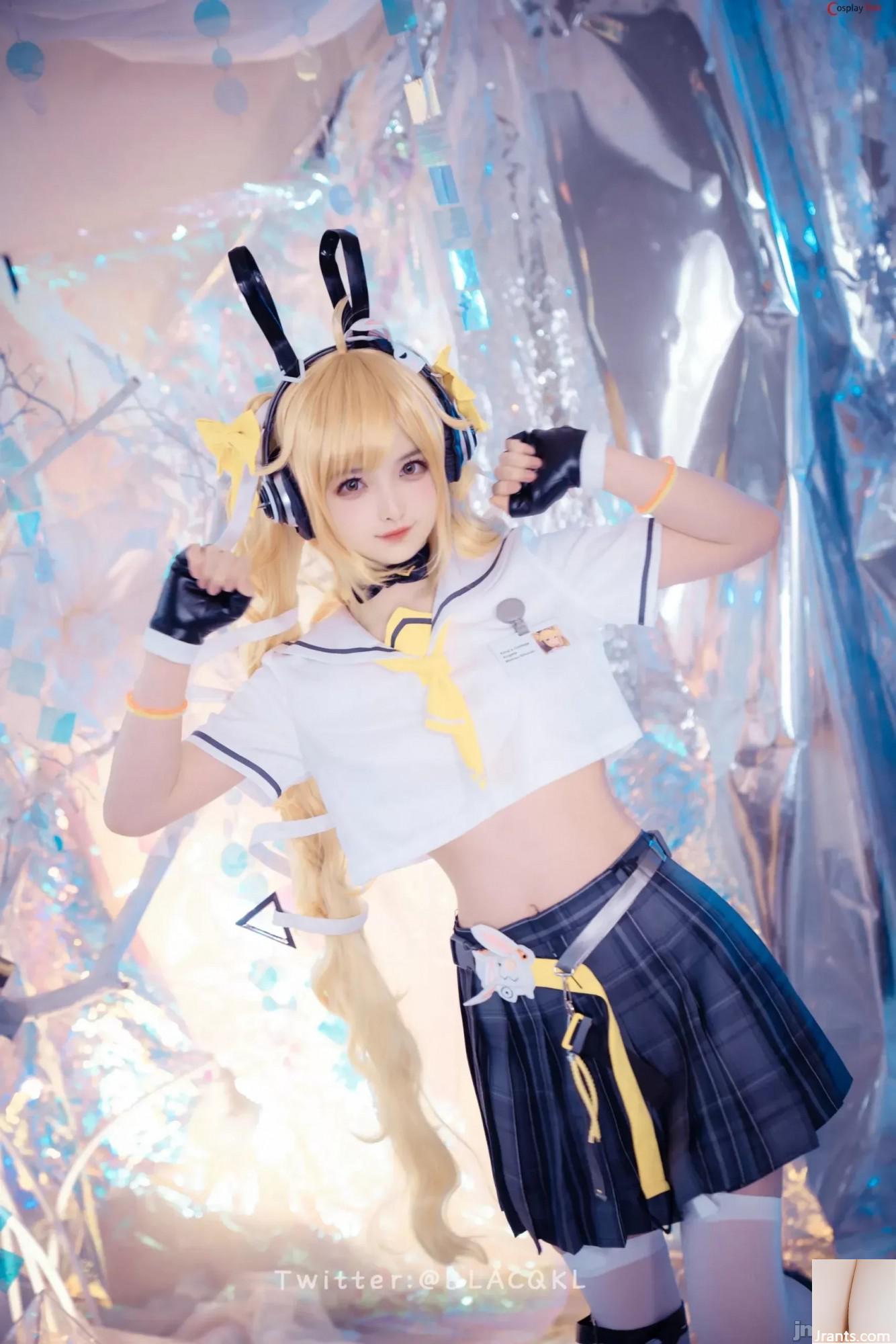 Blacqkl (Bai Li liebt Schokolade) Cosplay Angela – King of Glory (92P)