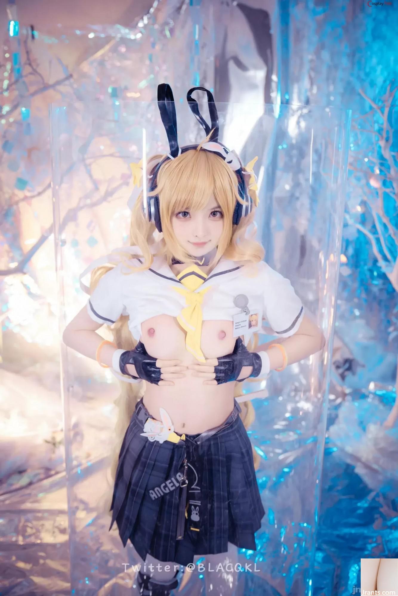 Blacqkl (Bai Li liebt Schokolade) Cosplay Angela – King of Glory (92P)