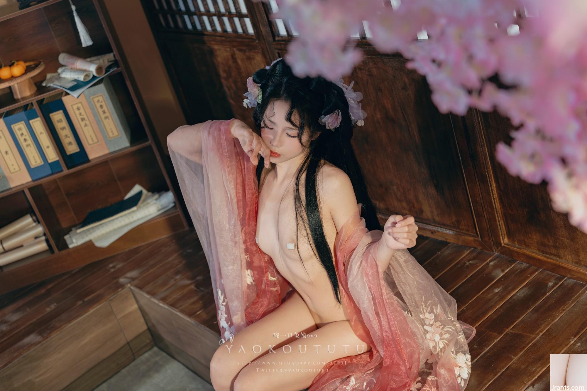 Coser@sticky dumpling Rabbit – Suscripción de agosto a «Drunk by the Lotus Pond» y Garden Tour (49P)