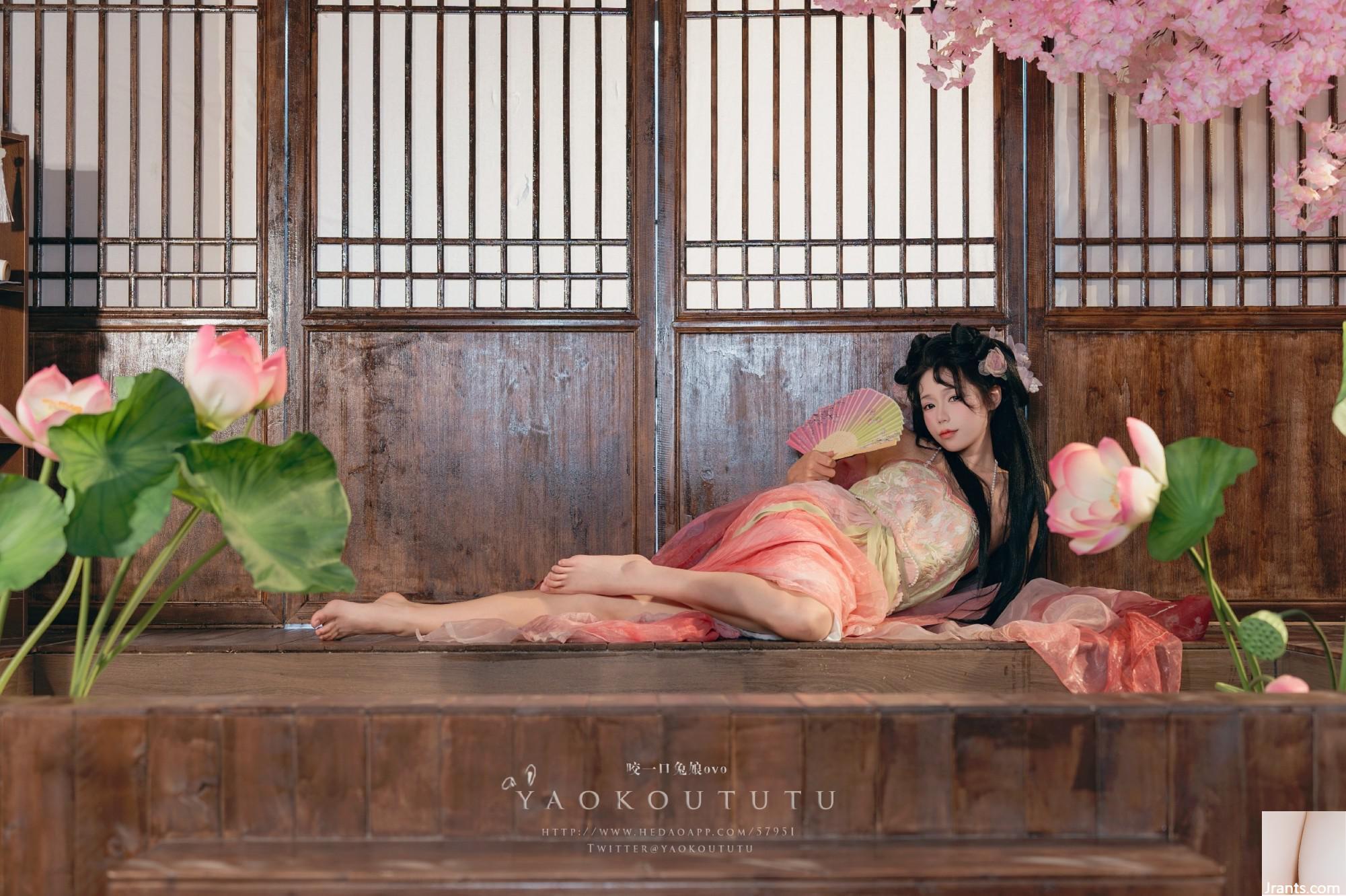 Coser@klebriger Dumpling-Kaninchen – August-Abonnement für „Drunk by the Lotus Pond“ &#038; Gartentour (49P)