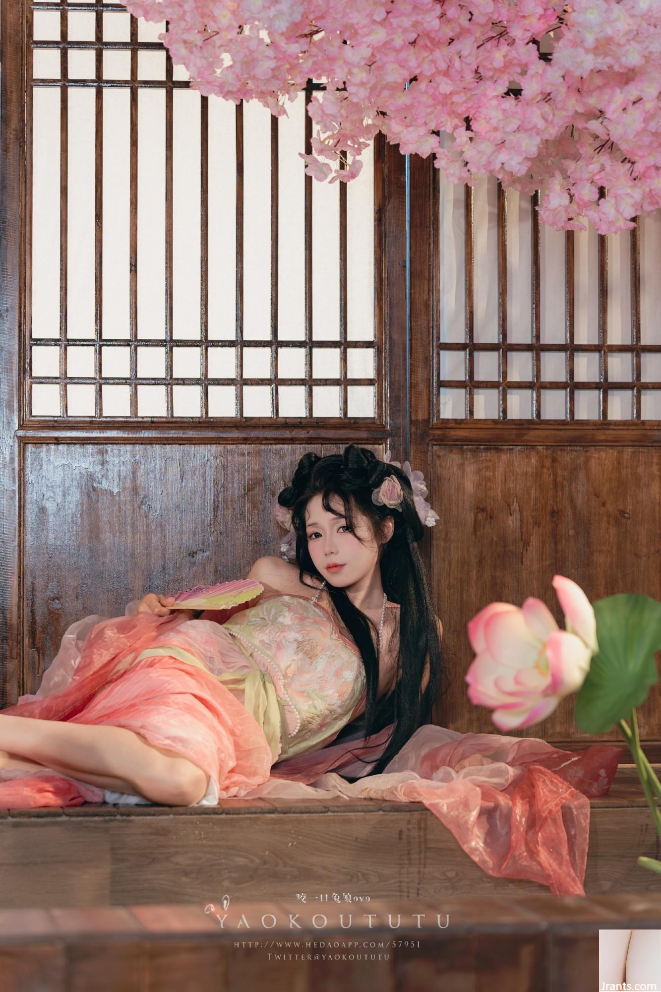 Coser@klebriger Dumpling-Kaninchen – August-Abonnement für „Drunk by the Lotus Pond“ &#038; Gartentour (49P)