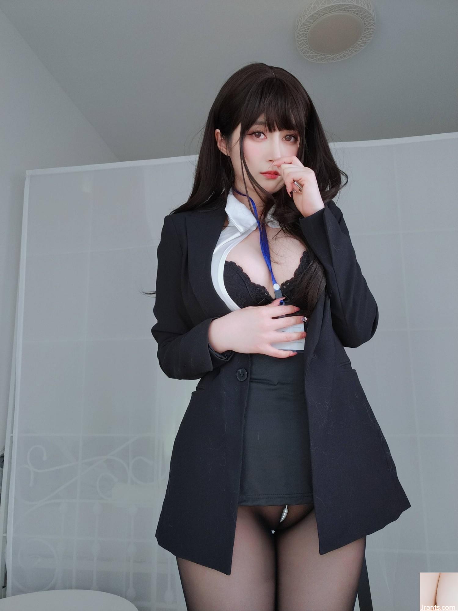 (Coleção online) Welfare Girl Baiyin &#8220;Pearl Secretary&#8221; VIP Exclusivo 1 (80P)