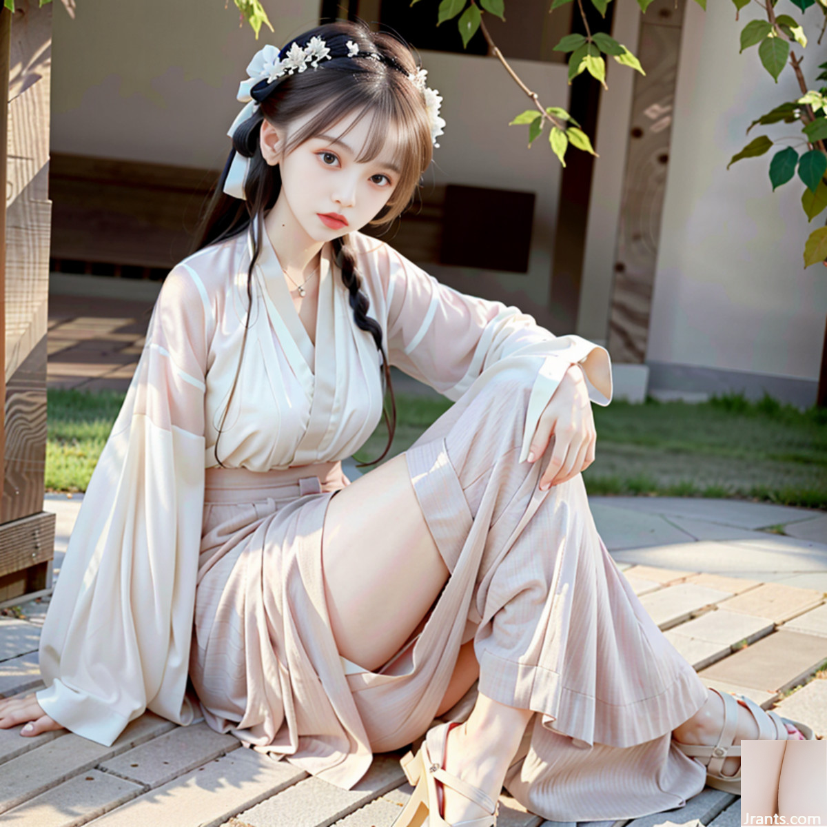 Hanfu-Mädchen