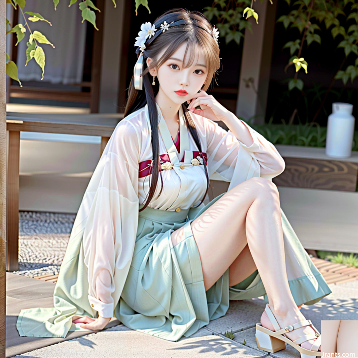 Hanfu-Mädchen