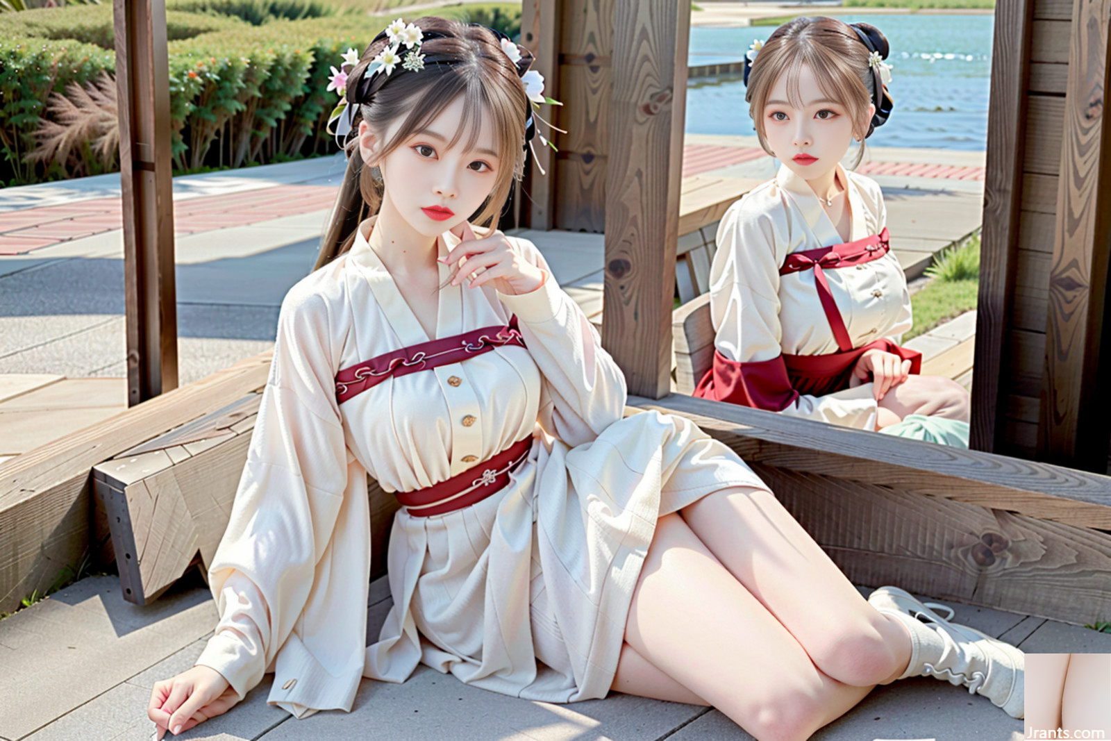 Hanfu-Mädchen