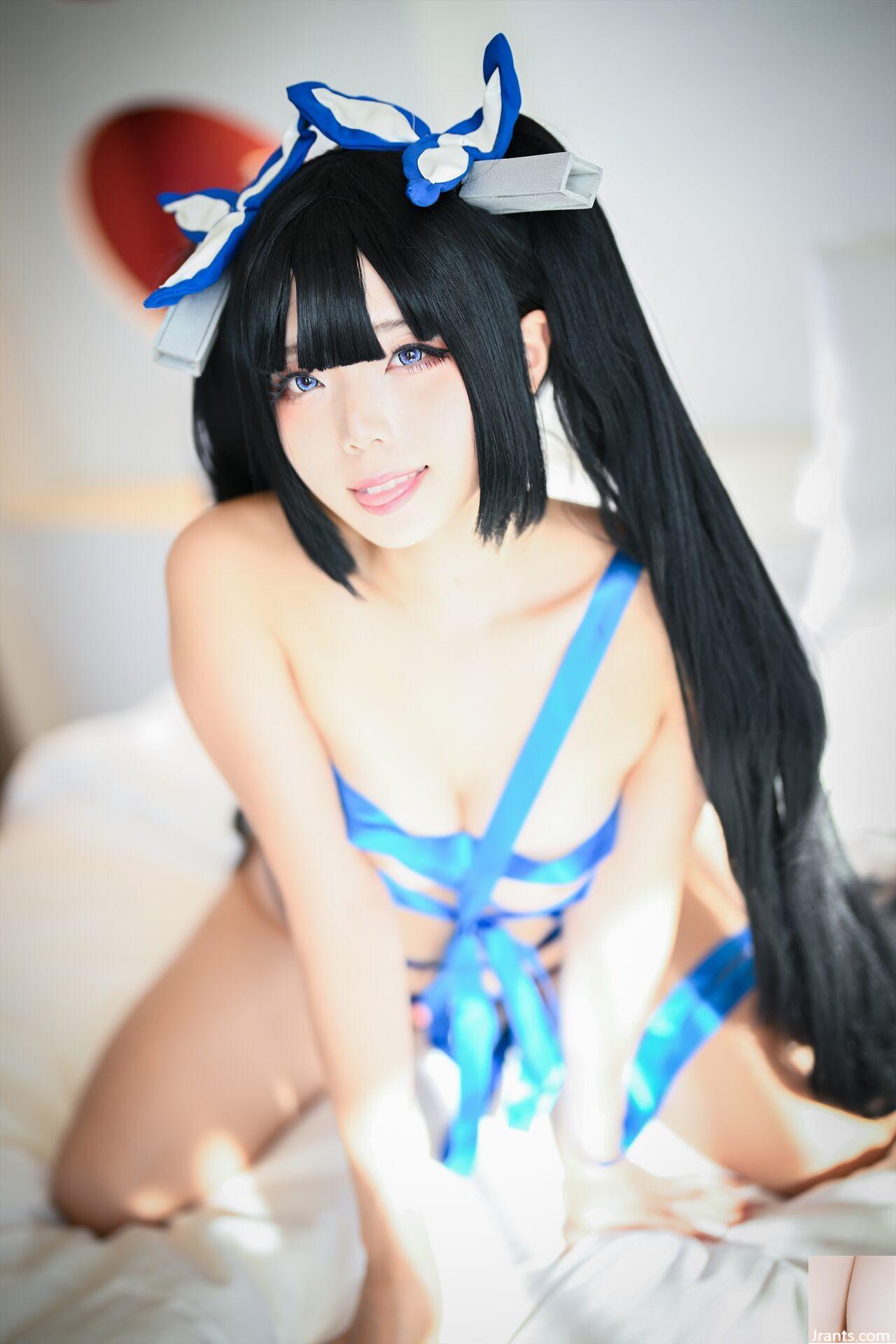 (나고미테이 츄츄) Hestia Meeting and Play with Me