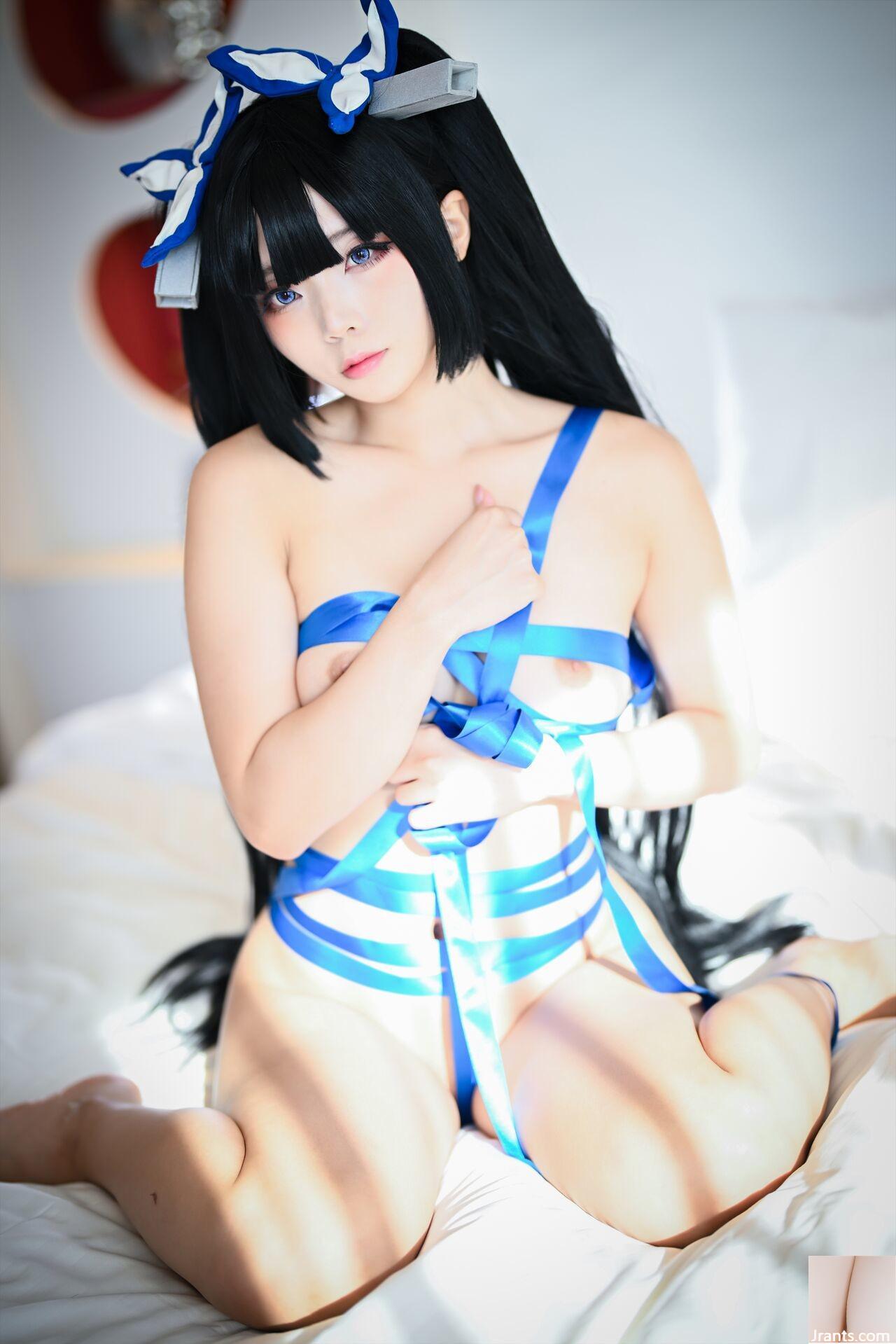 (나고미테이 츄츄) Hestia Meeting and Play with Me