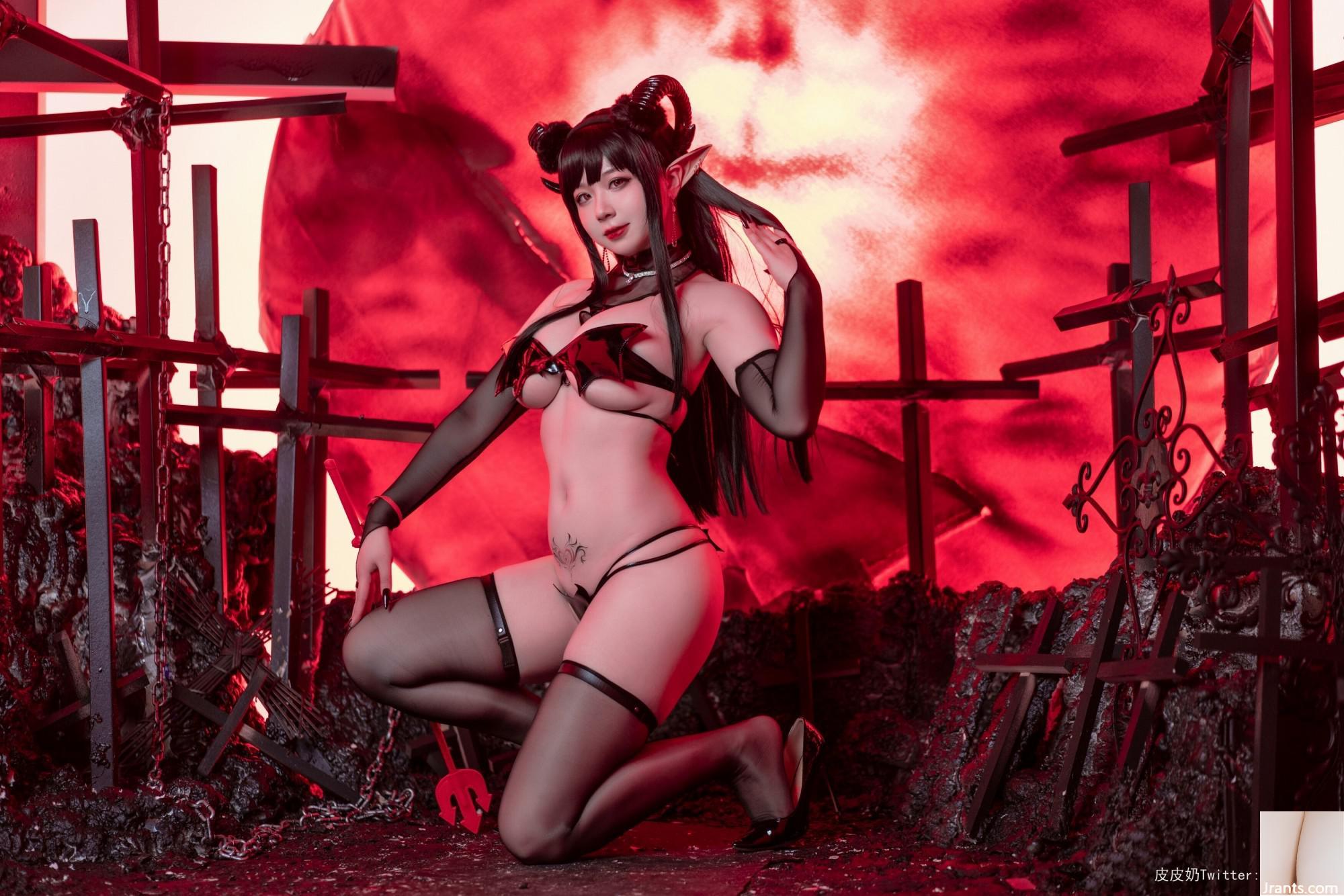 (Coleção online) Welfare girl Pipini é tão fofa &#8220;Succubus&#8221; VIP exclusivo completo (41P