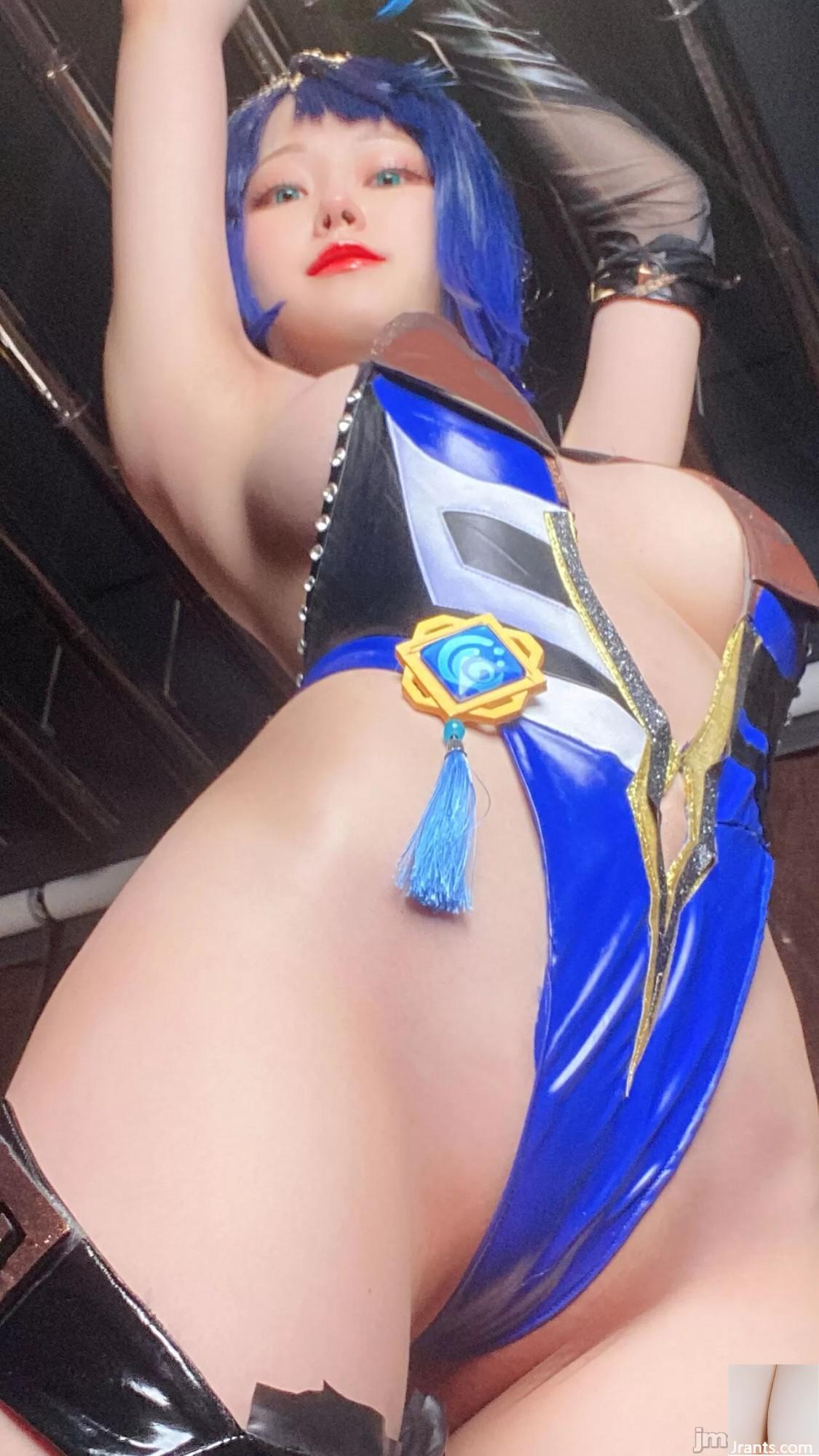 Arty Huang (Arty亞緹) Cosplay Ayaka Kamisato – Genshin Impact+Yelan (88P)