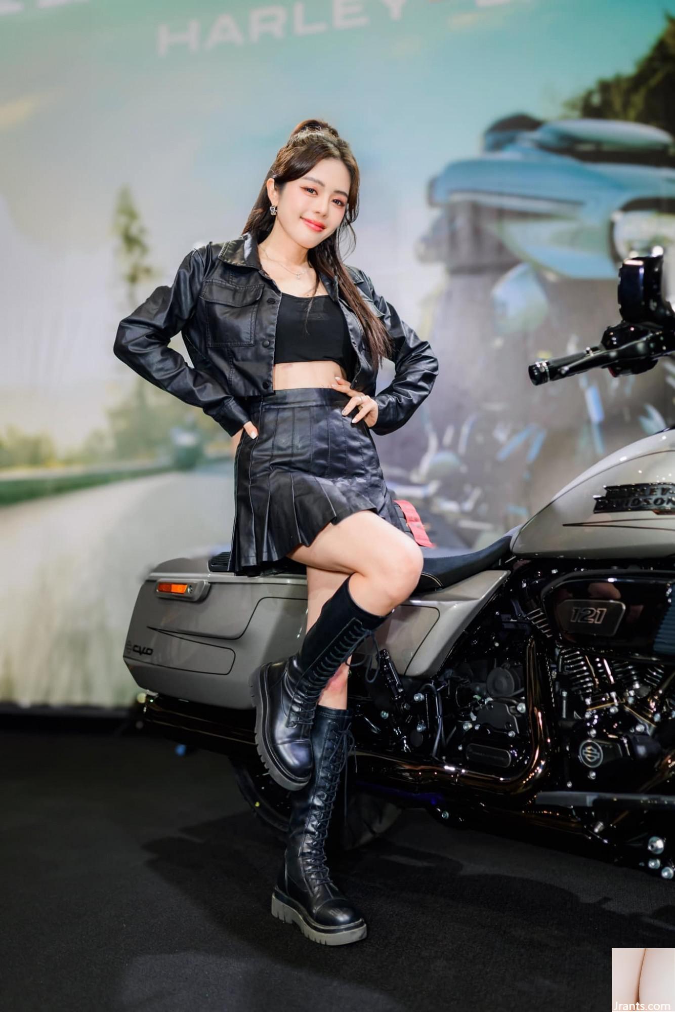 (Dikumpulkan dari Internet) Tempat pameran model kecantikan New Taipei Motor Show 2023 di kehidupan nyata (108P)