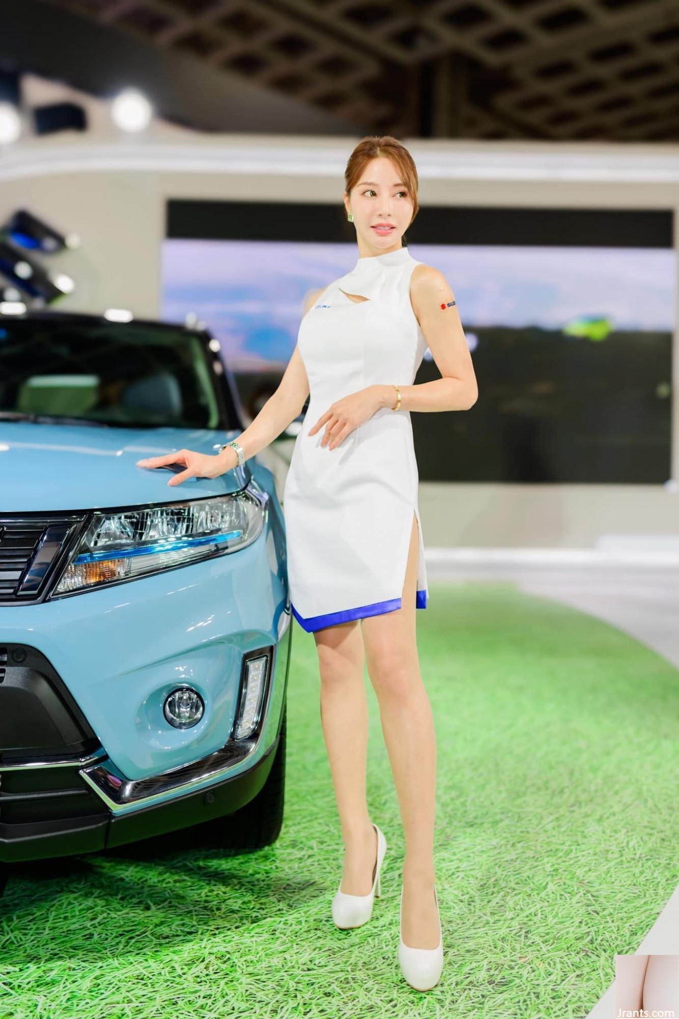 (Dikumpulkan dari Internet) Tempat pameran model kecantikan New Taipei Motor Show 2023 di kehidupan nyata (108P)