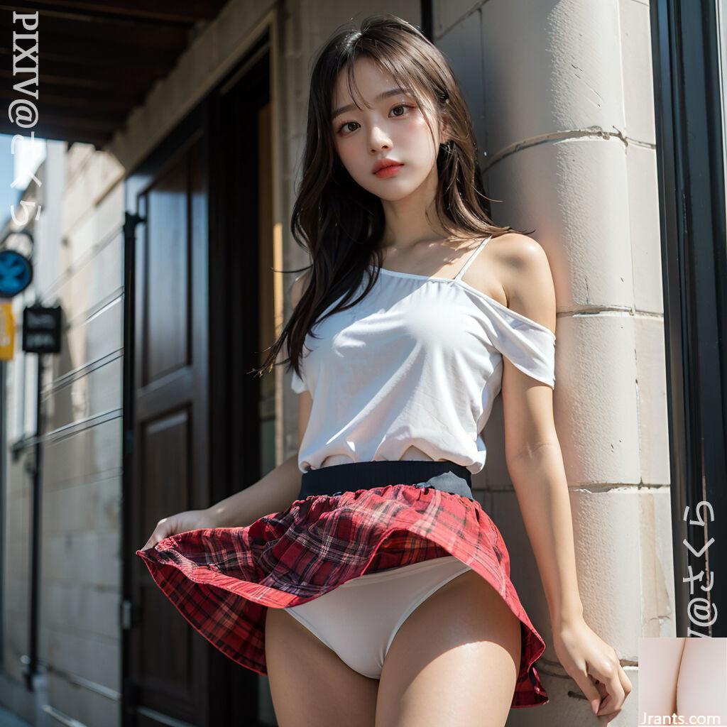 알리야 일러스트 AI-041 Street Girl