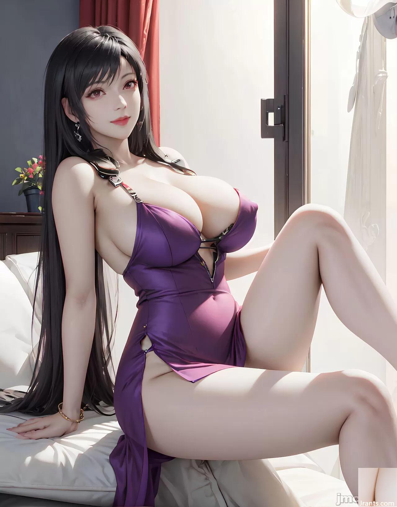 위험한 남자 – Tifa02 (AI 생성)