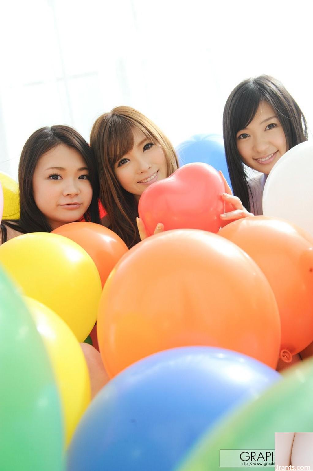 Kana Tsuruta, Rina Kato, Nana Ogura (42P)