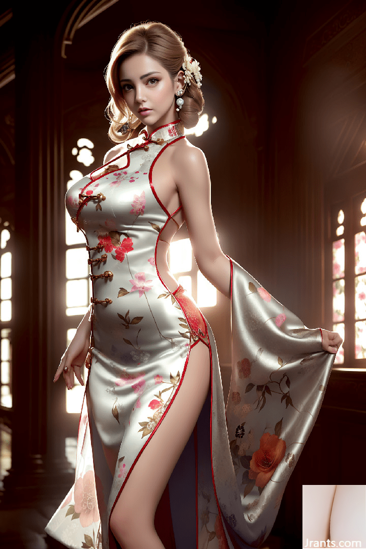 Qipao und Schloss Qipao und Schloss