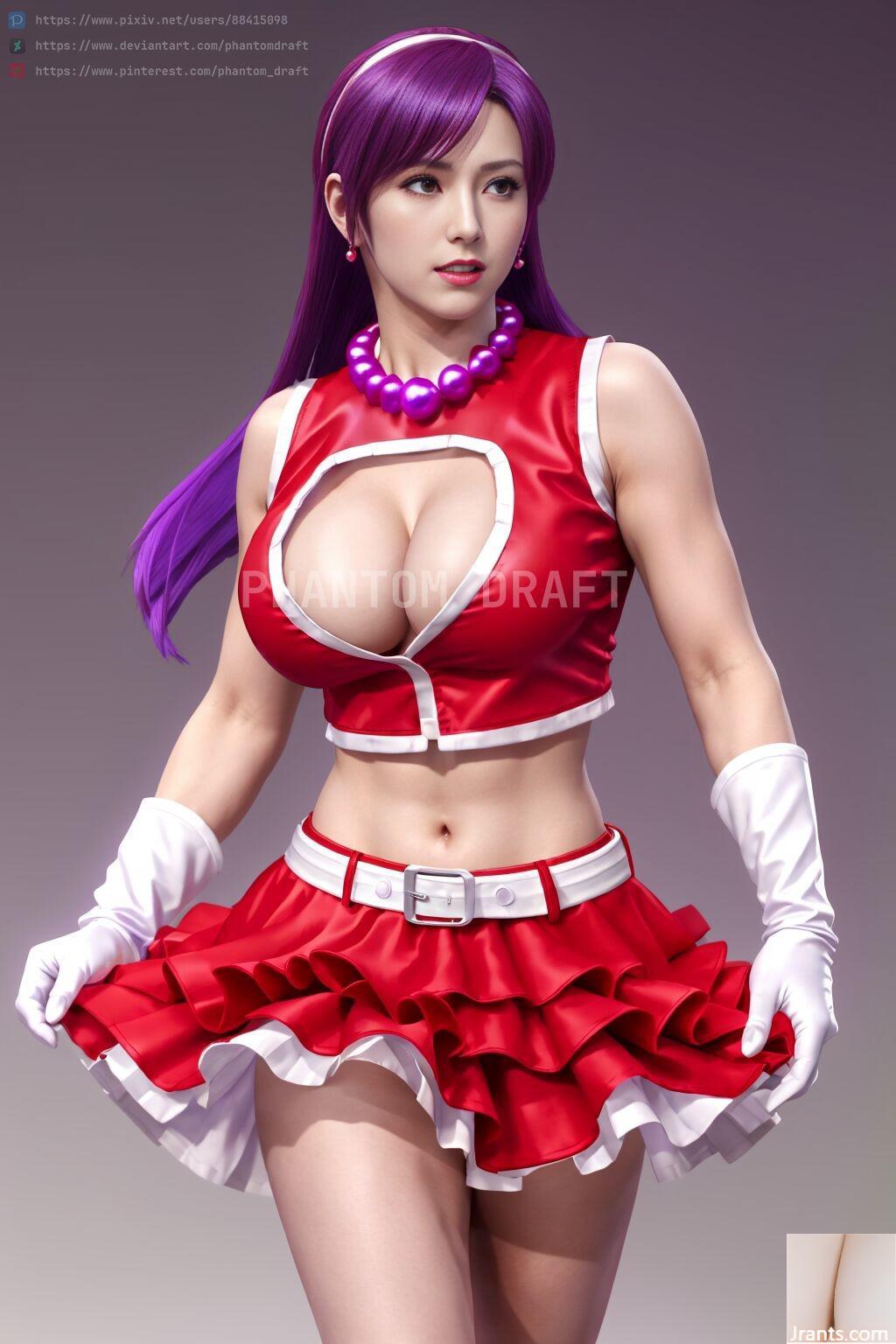 Athena Asamiya – مجموعه تصویر PhantomDraft (قبل از 28-8-2023)