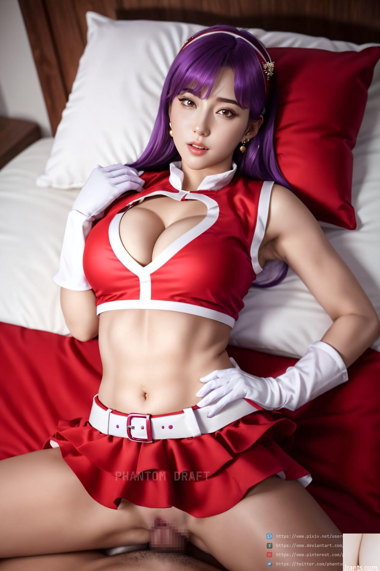 Athena Asamiya – مجموعه تصویر PhantomDraft (قبل از 28-8-2023)