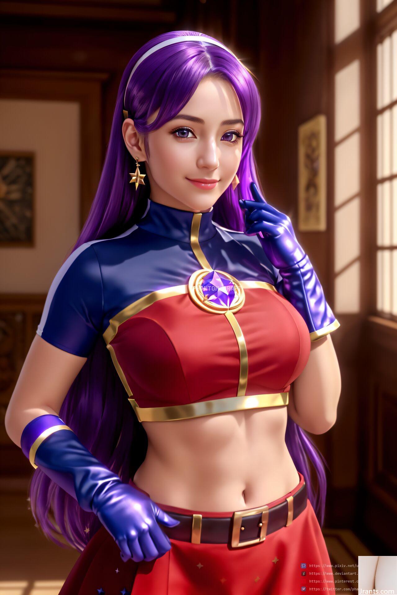 Athena Asamiya – مجموعه تصویر PhantomDraft (قبل از 28-8-2023)