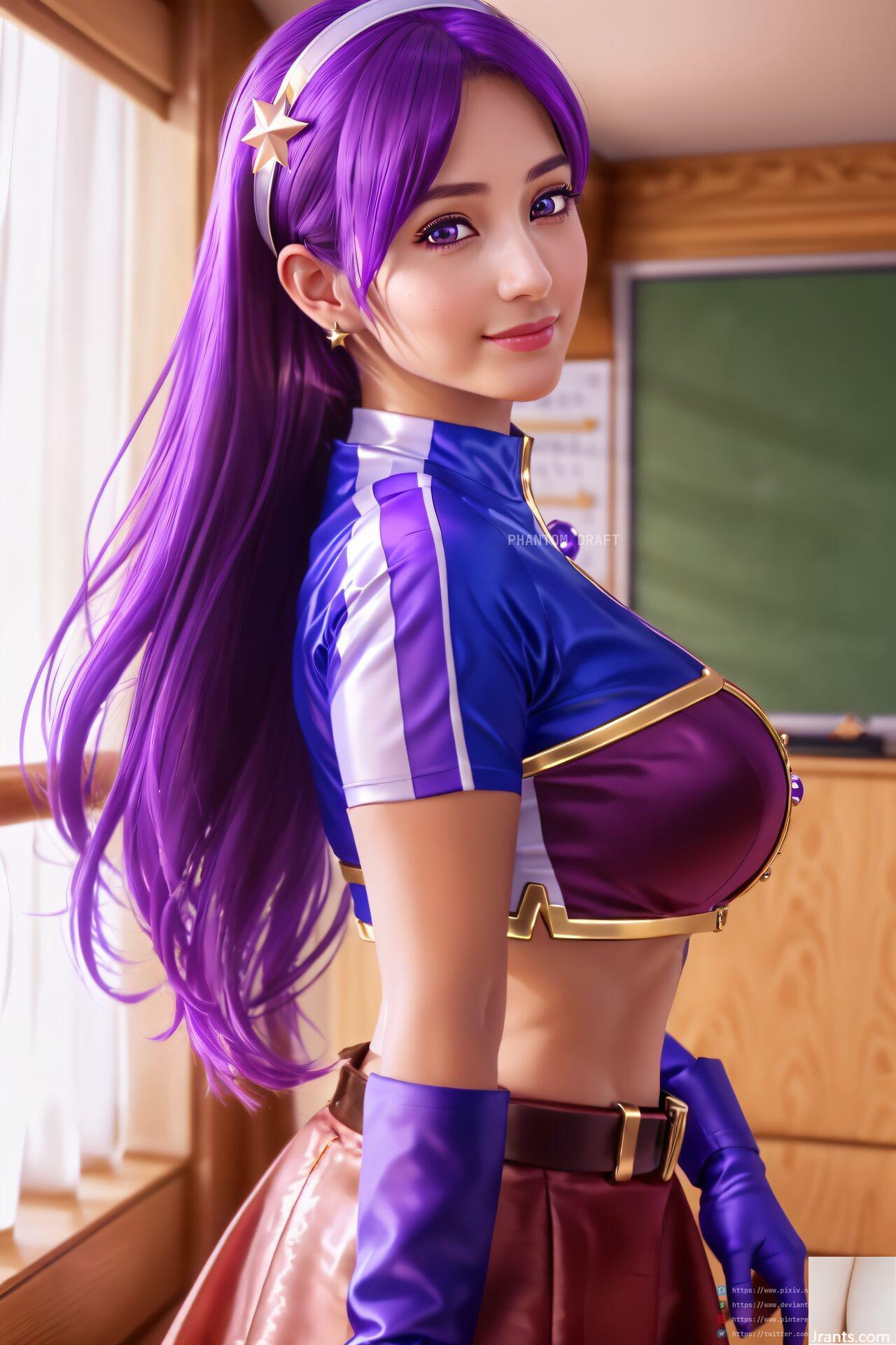 Athena Asamiya – مجموعه تصویر PhantomDraft (قبل از 28-8-2023)