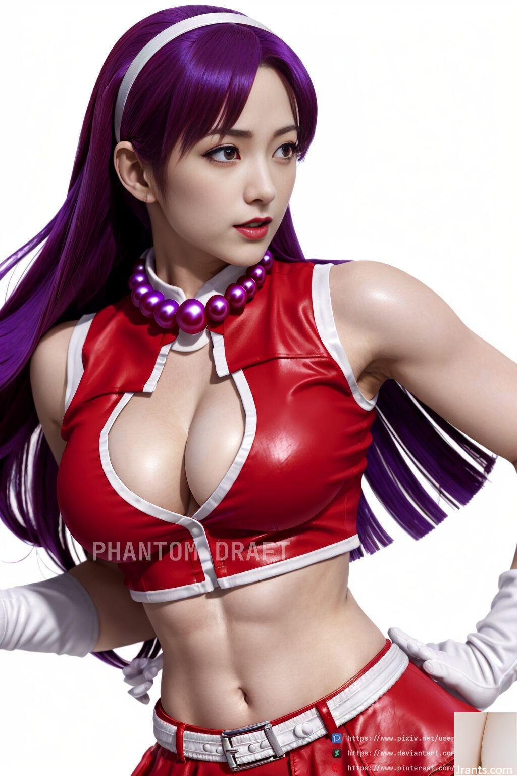 Athena Asamiya – مجموعه تصویر PhantomDraft (قبل از 28-8-2023)