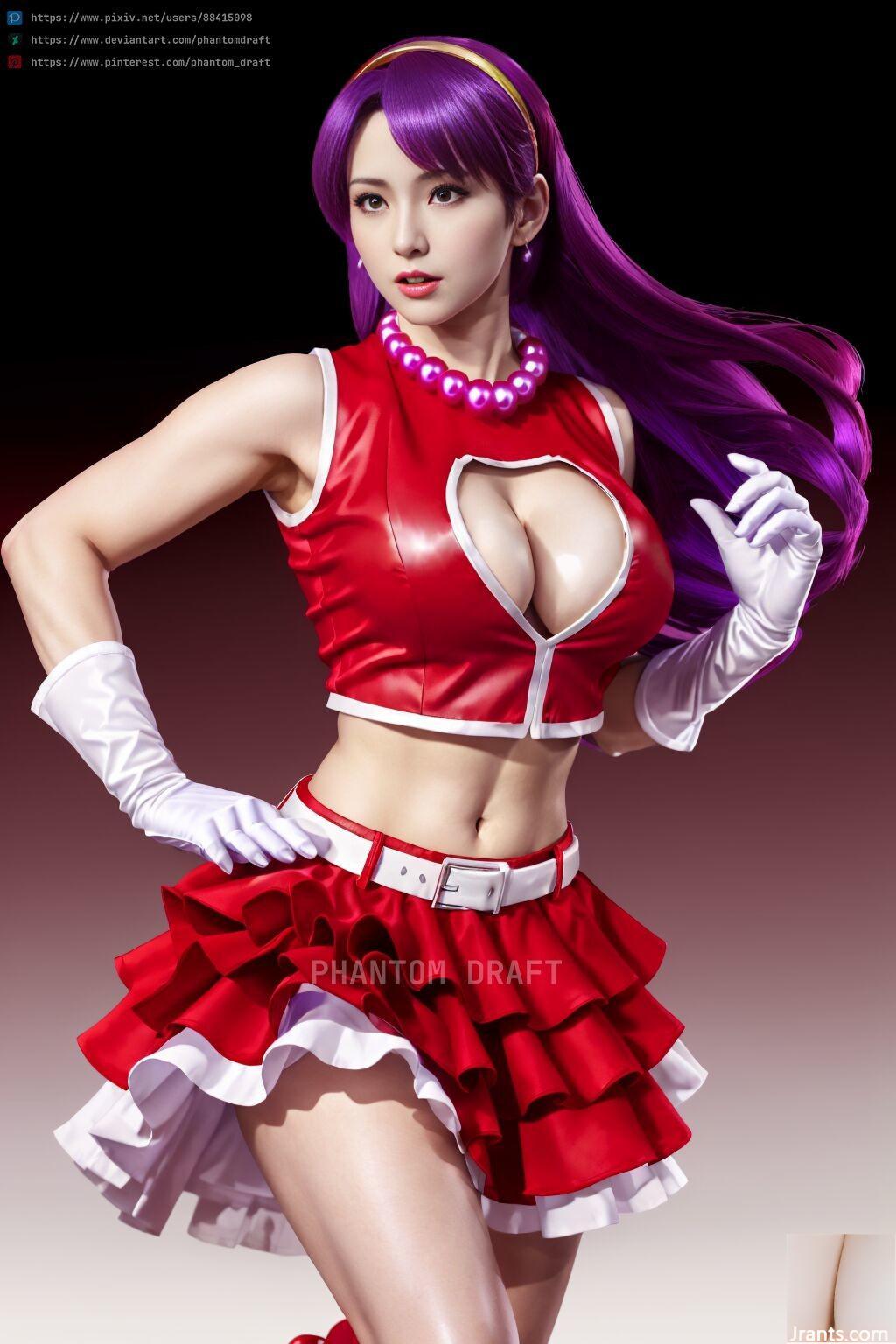 Athena Asamiya – مجموعه تصویر PhantomDraft (قبل از 28-8-2023)