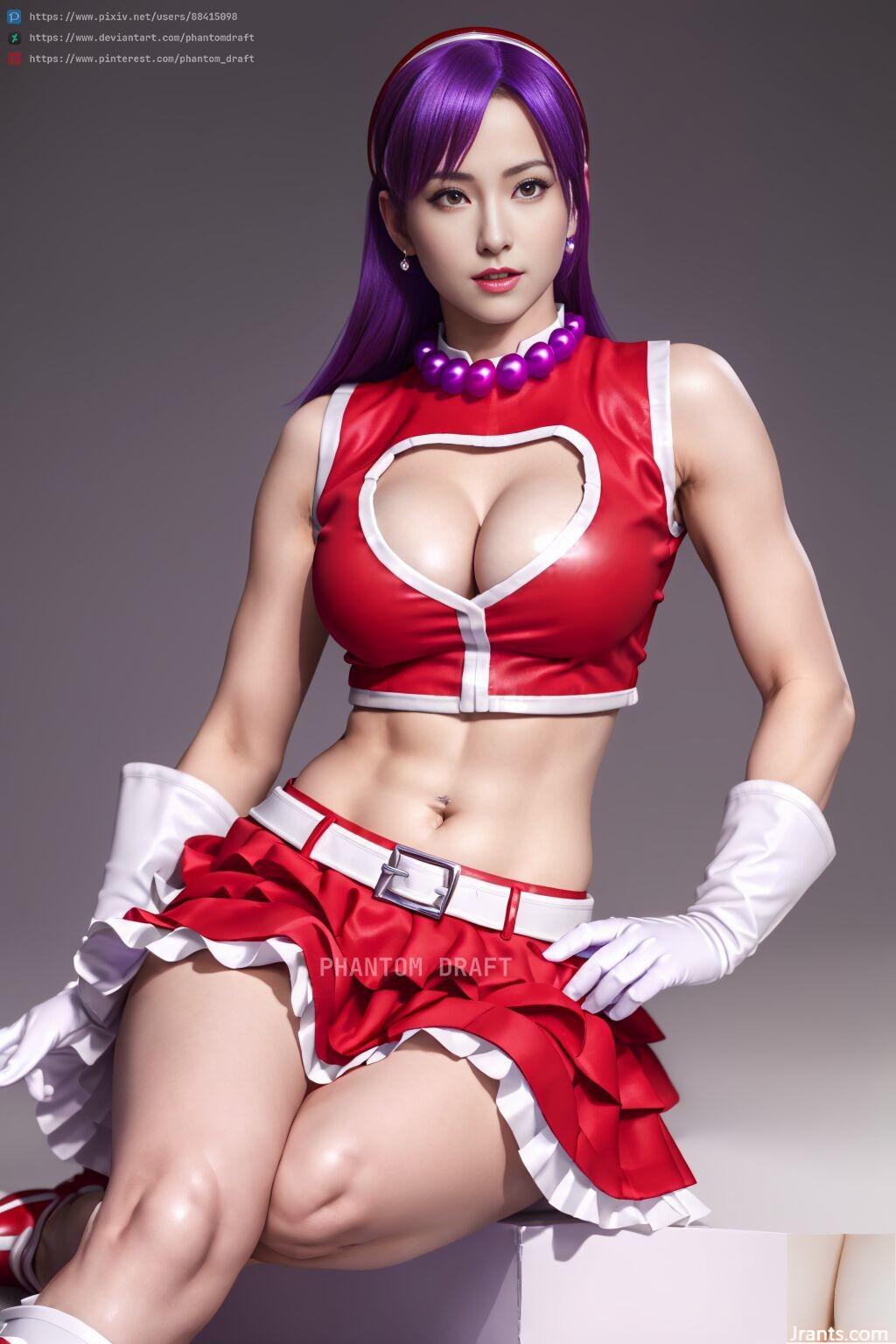 Athena Asamiya – مجموعه تصویر PhantomDraft (قبل از 28-8-2023)