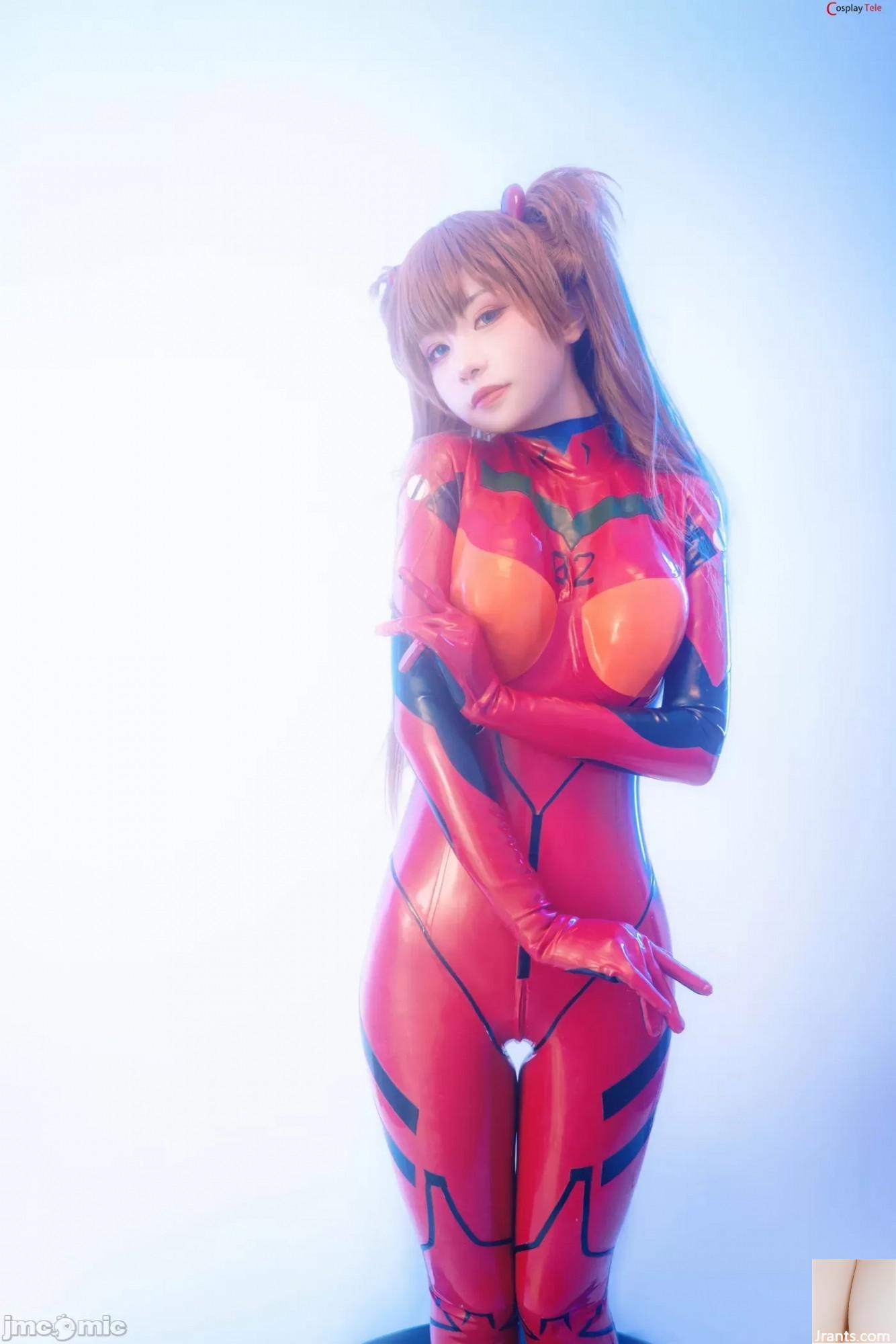 Nekokoyoshi (Gadis Peledak Nekokoyoshi) cosplay Asuka Langley Soryu – Evangelion (78P)