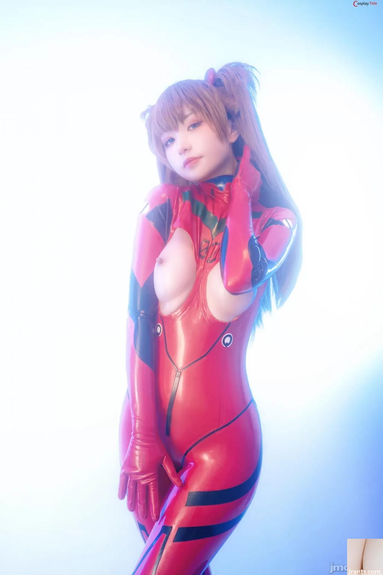 Nekokoyoshi (Gadis Peledak Nekokoyoshi) cosplay Asuka Langley Soryu – Evangelion (78P)