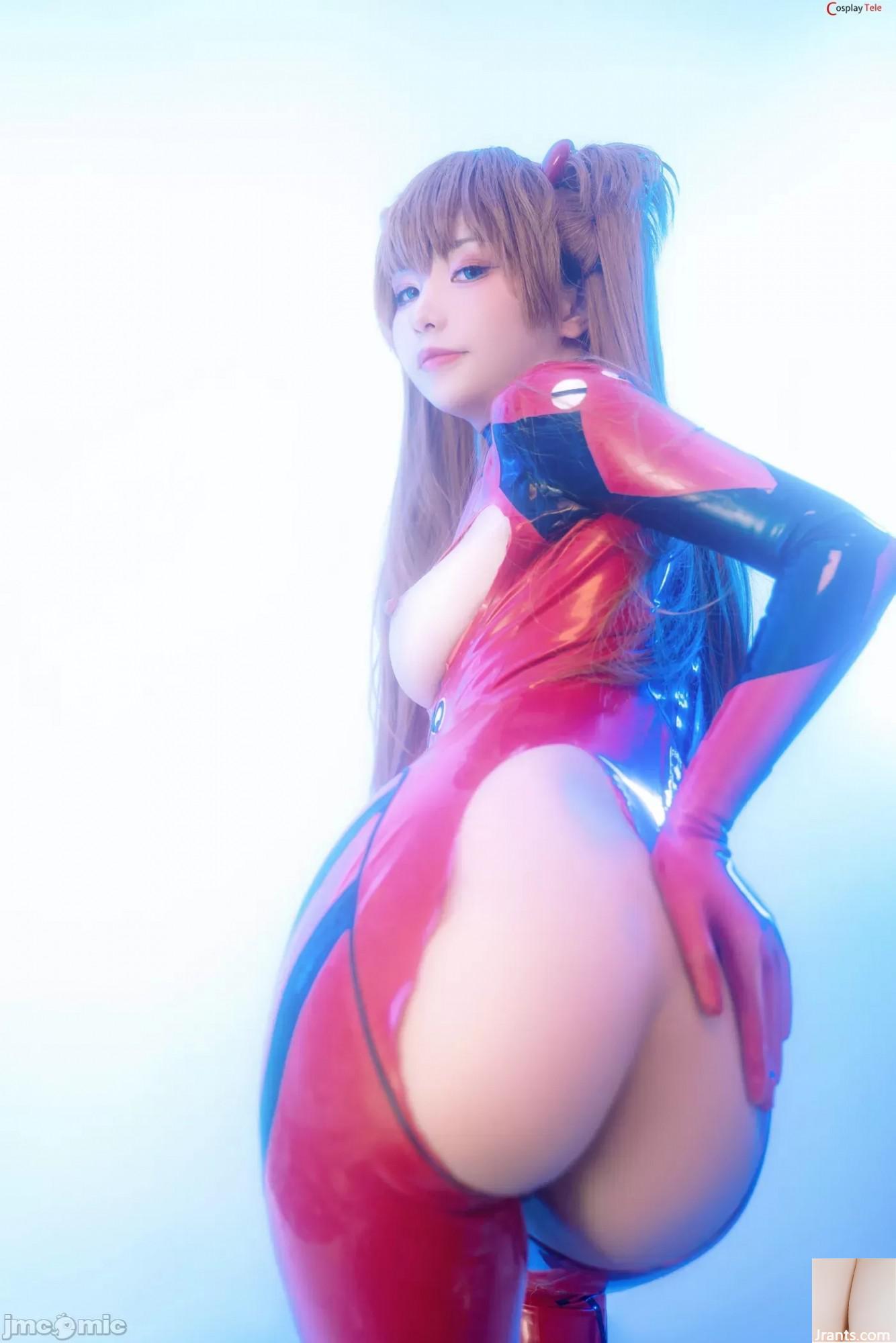 Nekokoyoshi (Gadis Peledak Nekokoyoshi) cosplay Asuka Langley Soryu – Evangelion (78P)