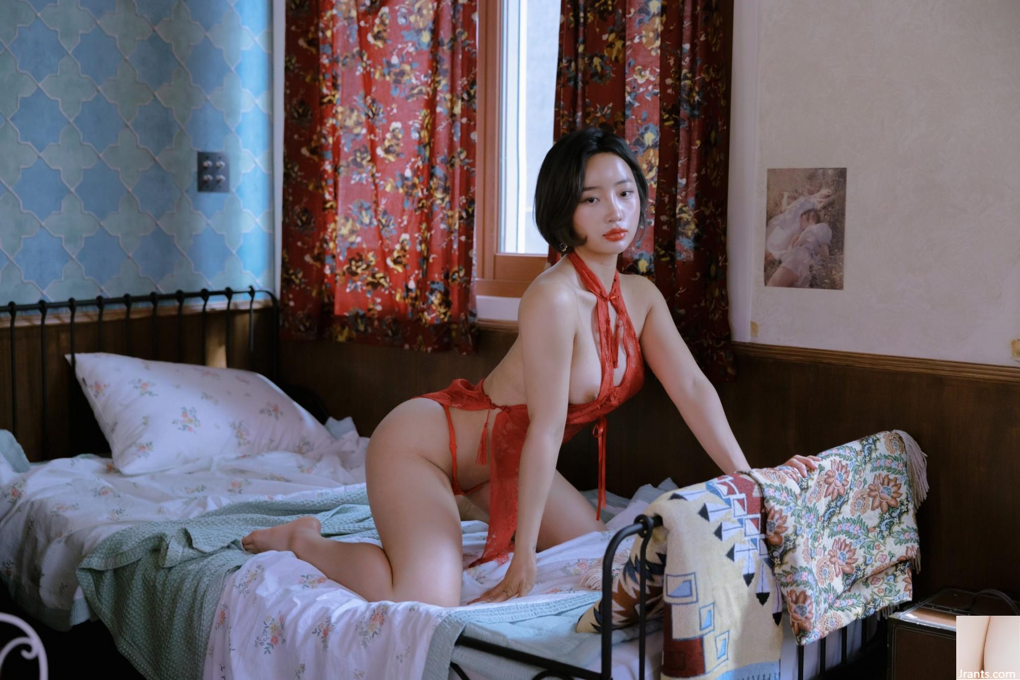 (Booty Queen) Die tränenden Augen eines koreanischen Mädchens versprühen bezaubernden Charme (41P)