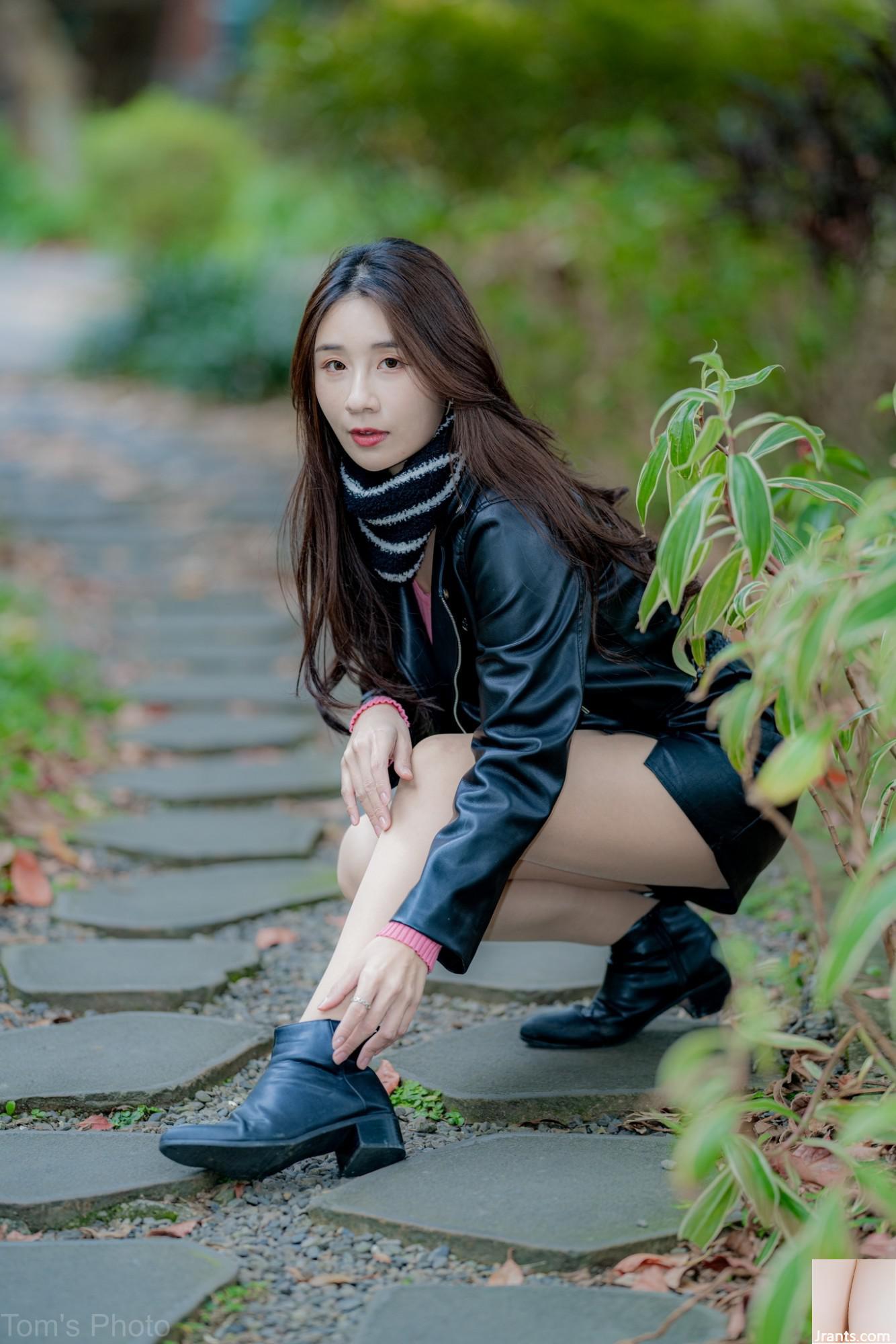 (Collezione online) Ragazza taiwanese con belle gambe-Kiki Kuo servizio fotografico all&#39;aperto di bellezza sexy (2) (89P)