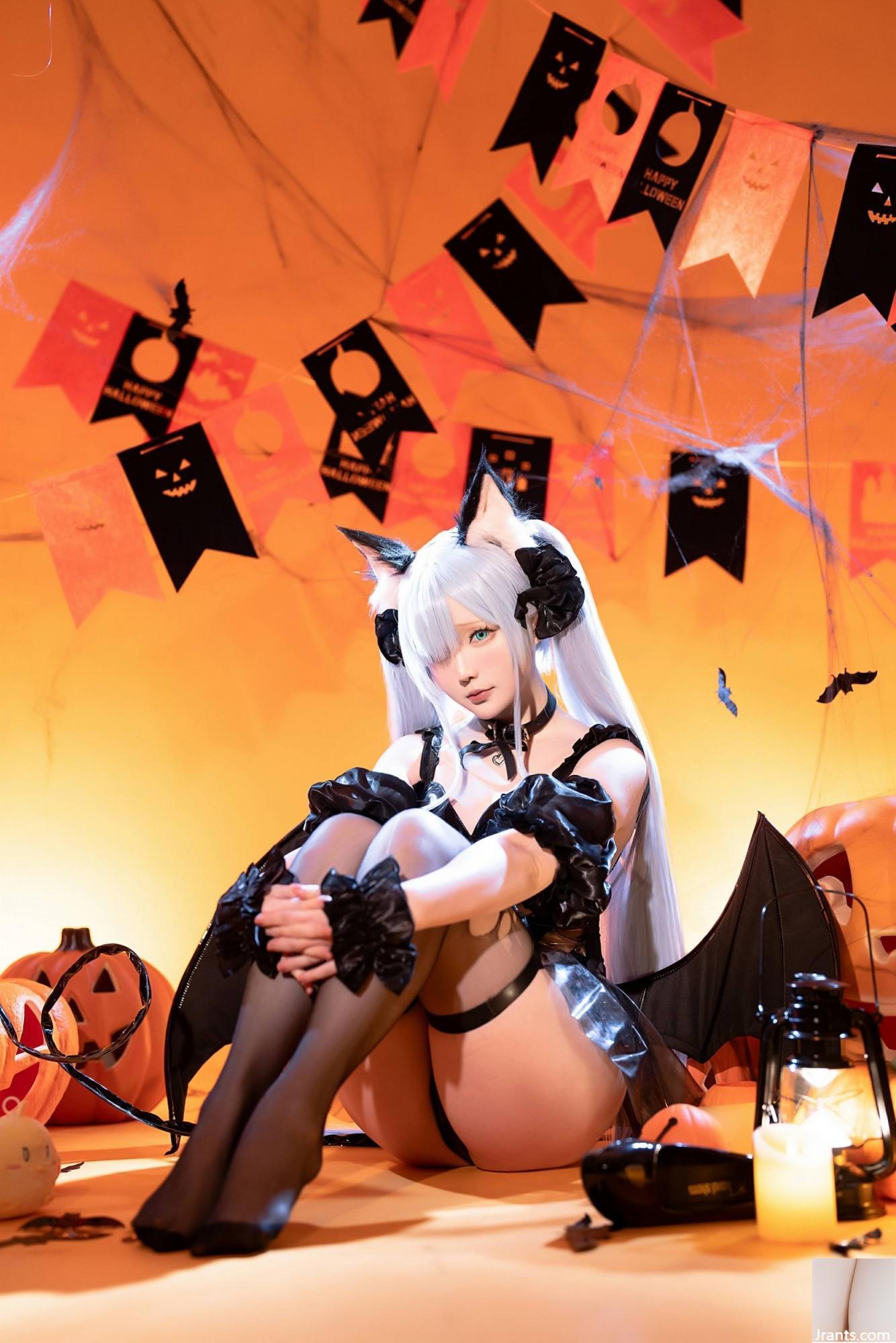 (Coleção online) Exclusivo VIP do &#8220;Halloween&#8221; da Welfare Girl Xingzhi Chichi (89P)