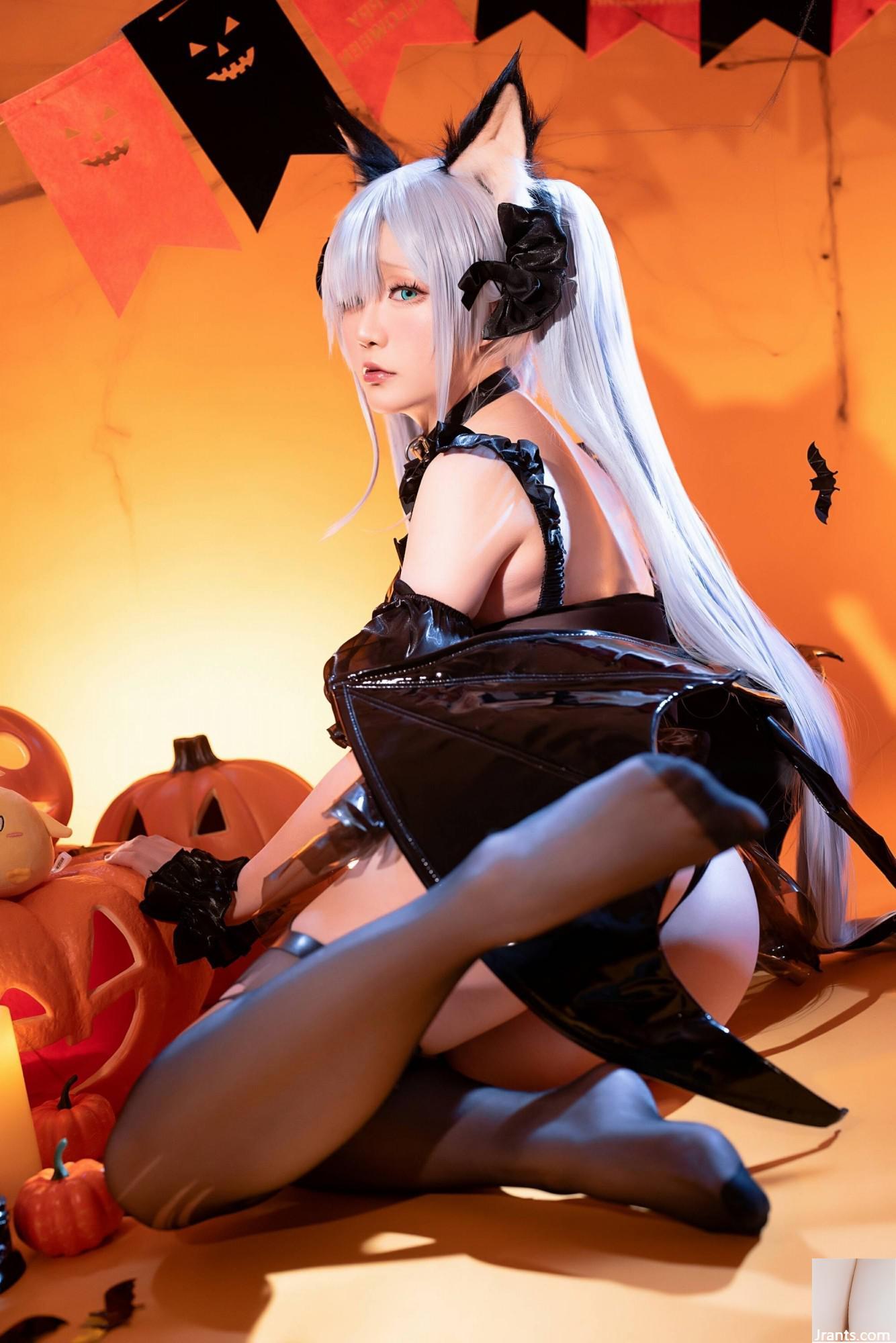 (Coleção online) Exclusivo VIP do &#8220;Halloween&#8221; da Welfare Girl Xingzhi Chichi (89P)