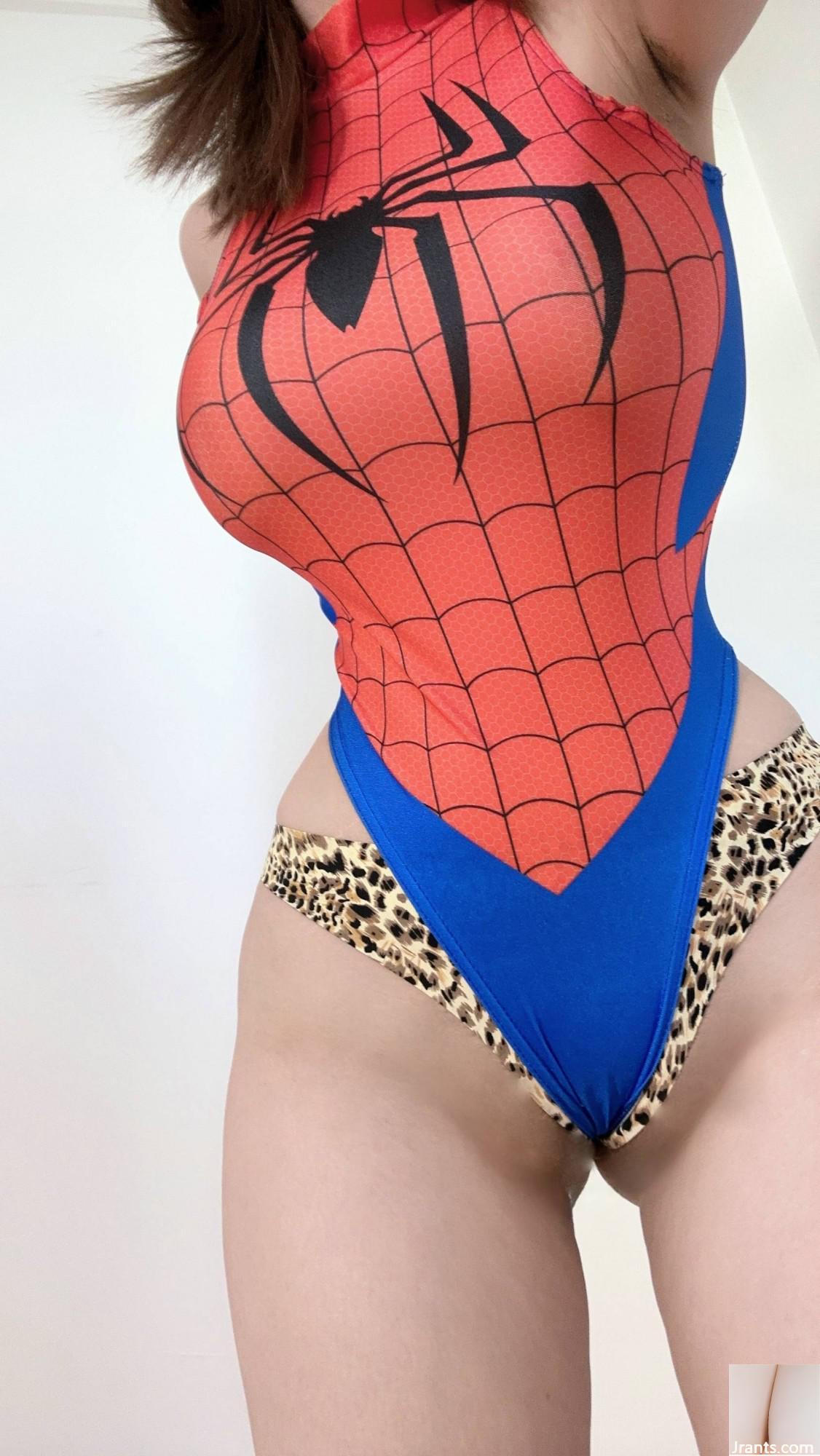 (Colección en línea) Exclusivo VIP completo de «Spider-Man» de Welfare Girl Ethanol (55P)