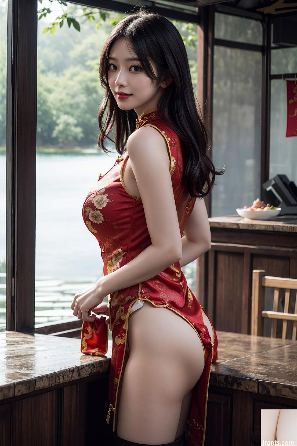 Cheongsam rouge