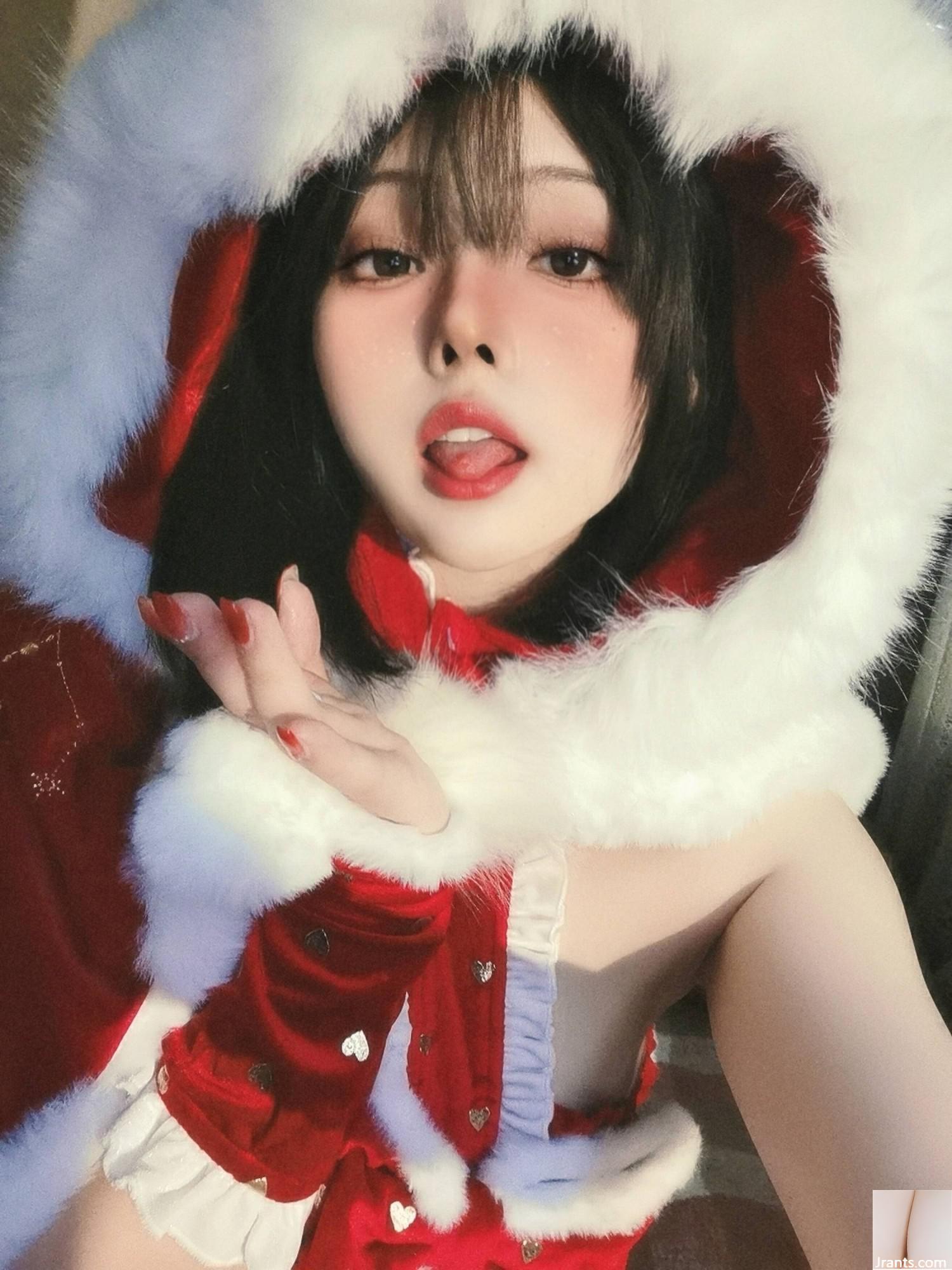 (Coleção online) Exclusivo VIP &#8220;Christmas Snow Elf&#8221; da garota do bem-estar Xia Xiazi (43P)